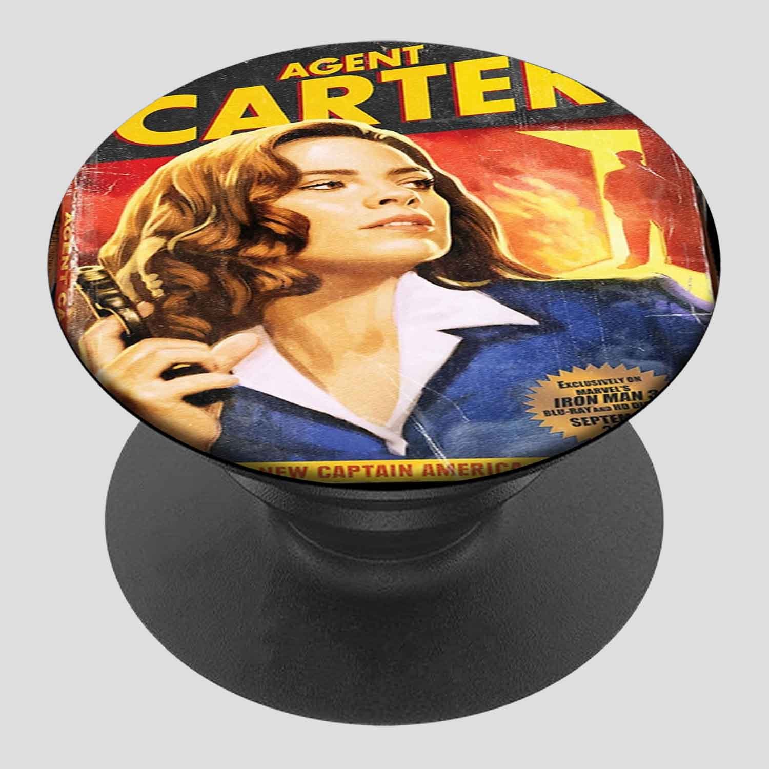 Zavstyle Agent Carter SHIELD Pop able Phone Stands Phone Grip