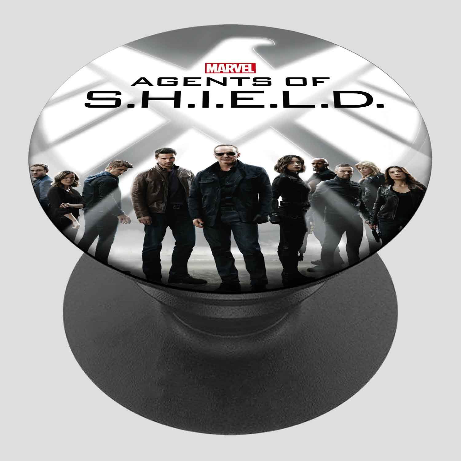 Zavstyle Agents of SHIELD Marvel Art Pop able Phone Stands Phone Grip