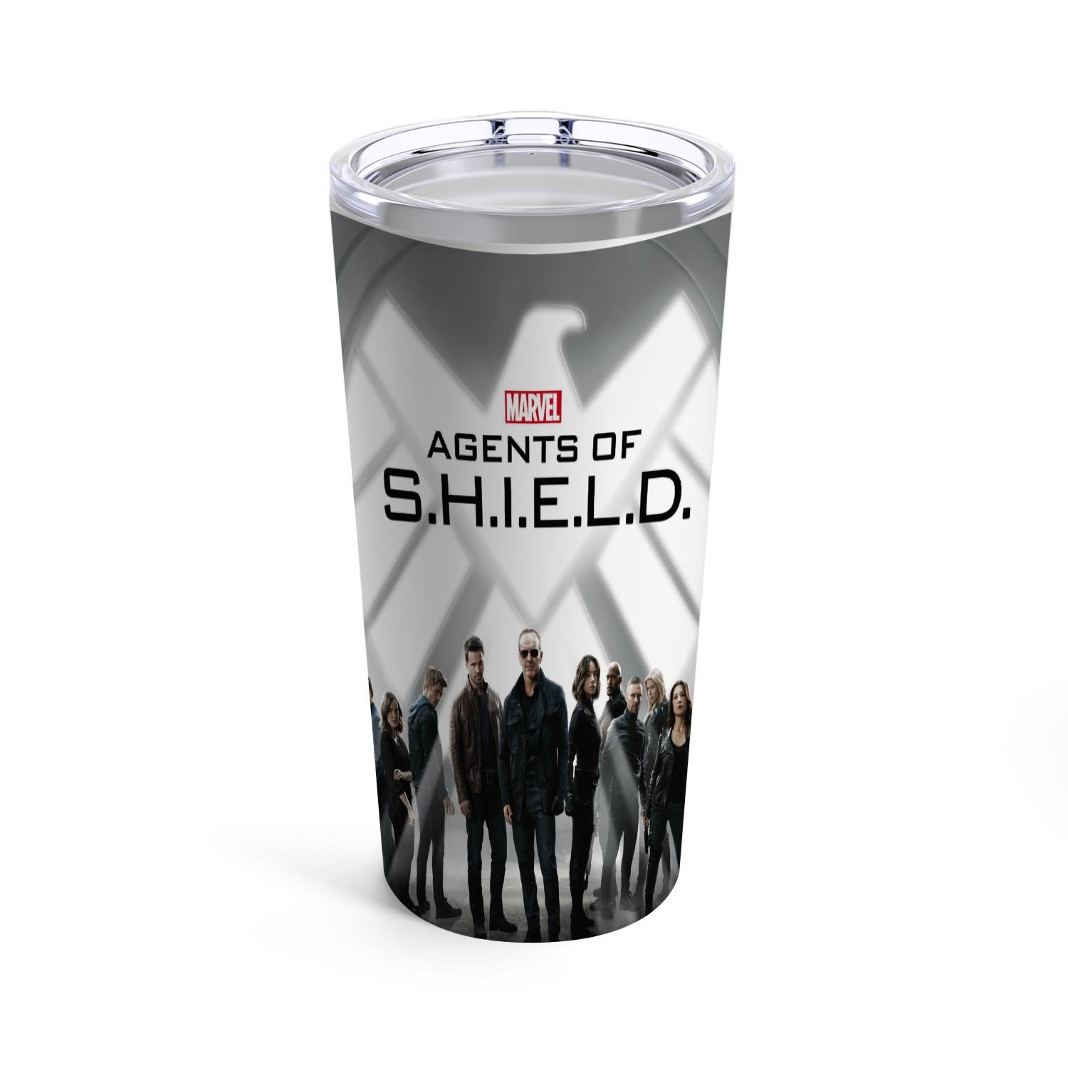 Zavstyle Agents of SHIELD Marvel Tumbler Stainless Steel 20oz