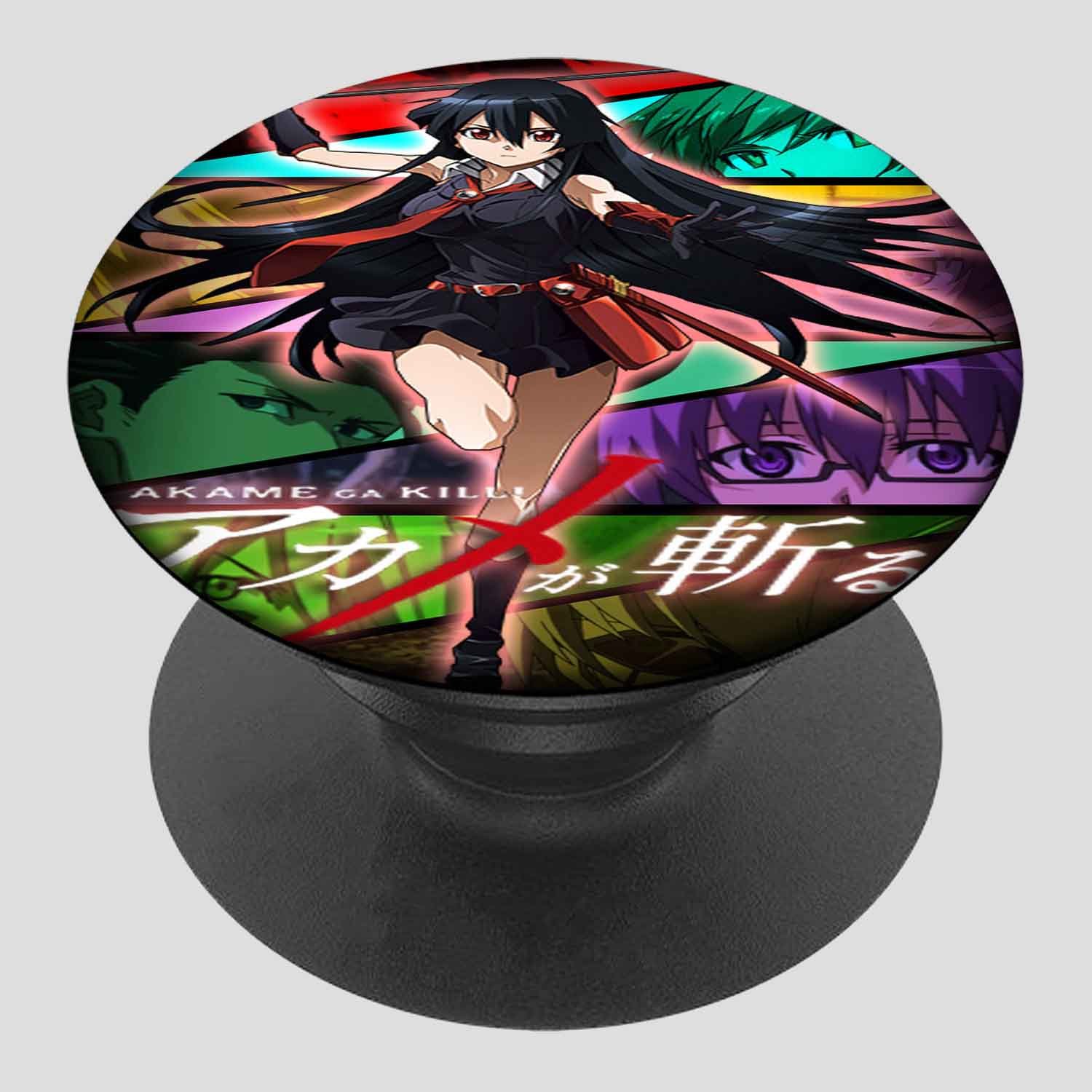 Zavstyle Akame Ga Kill Akame Pop able Phone Stands Phone Grip