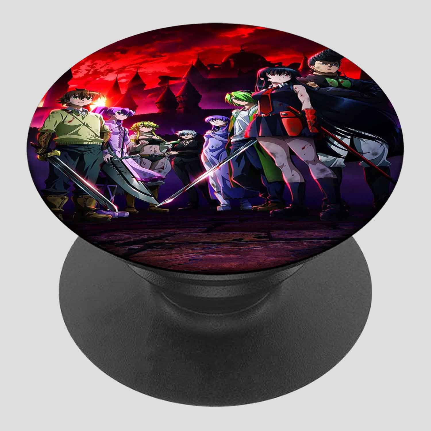 Zavstyle Akame Ga Kill Characters Pop able Phone Stands Phone Grip