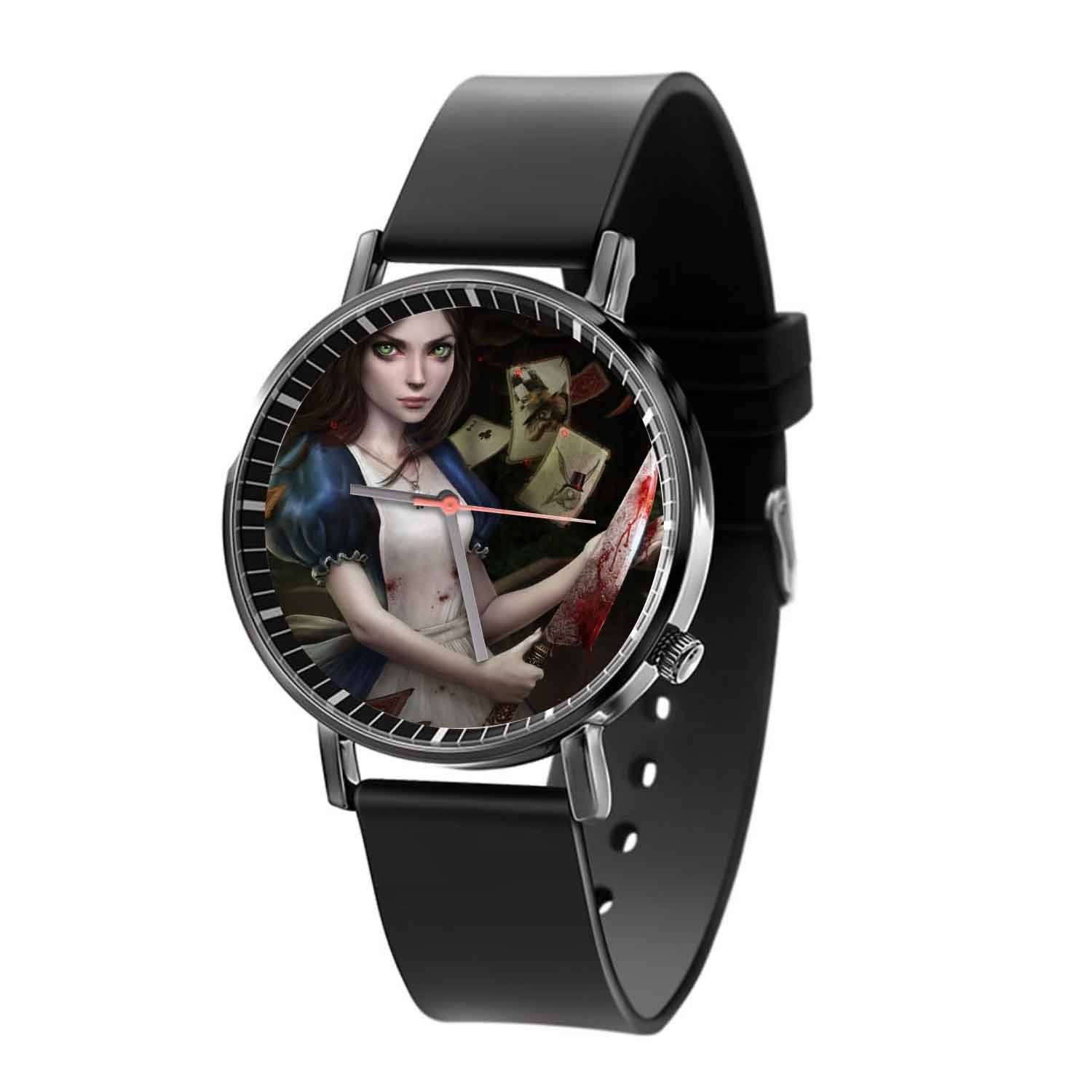 Zavstyle American McGees Alice Quartz Watch With Gift Box