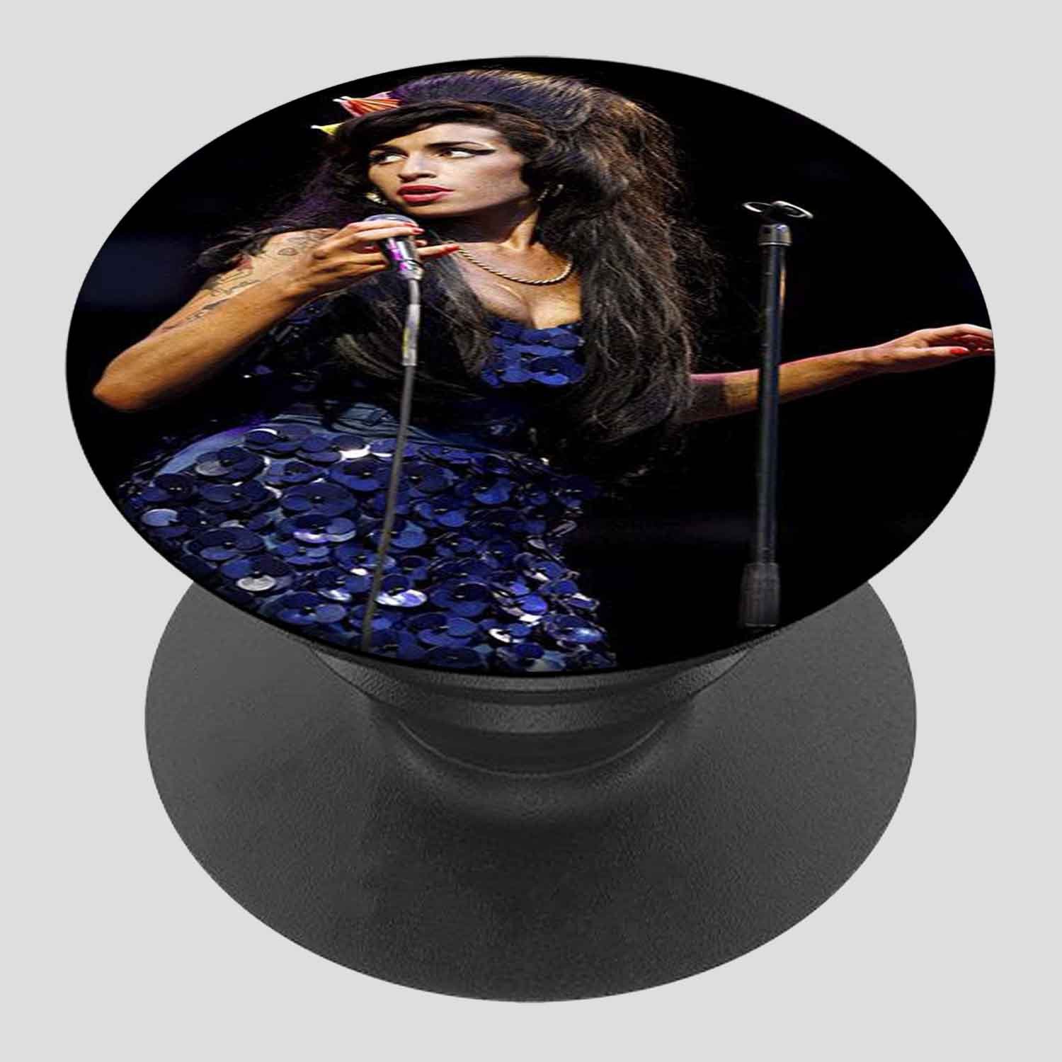 Zavstyle Amy Winehouse Pop able Phone Stands Phone Grip