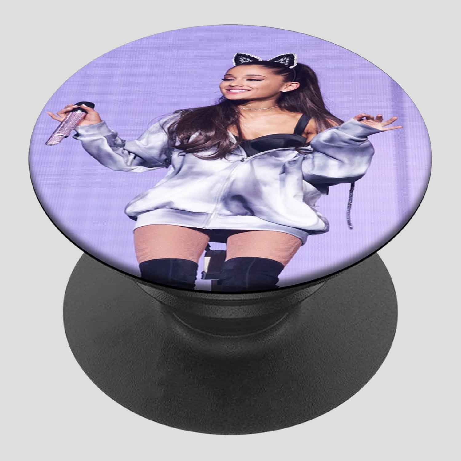 Zavstyle Ariana Grande Sing Pop able Phone Stands Phone Grip