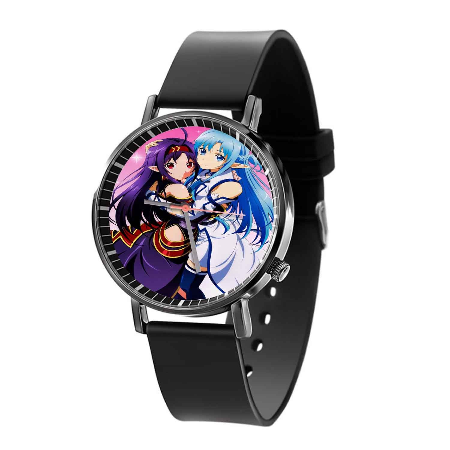 Zavstyle Asuna and Sinon Sword Art Online Quartz Watch With Gift Box