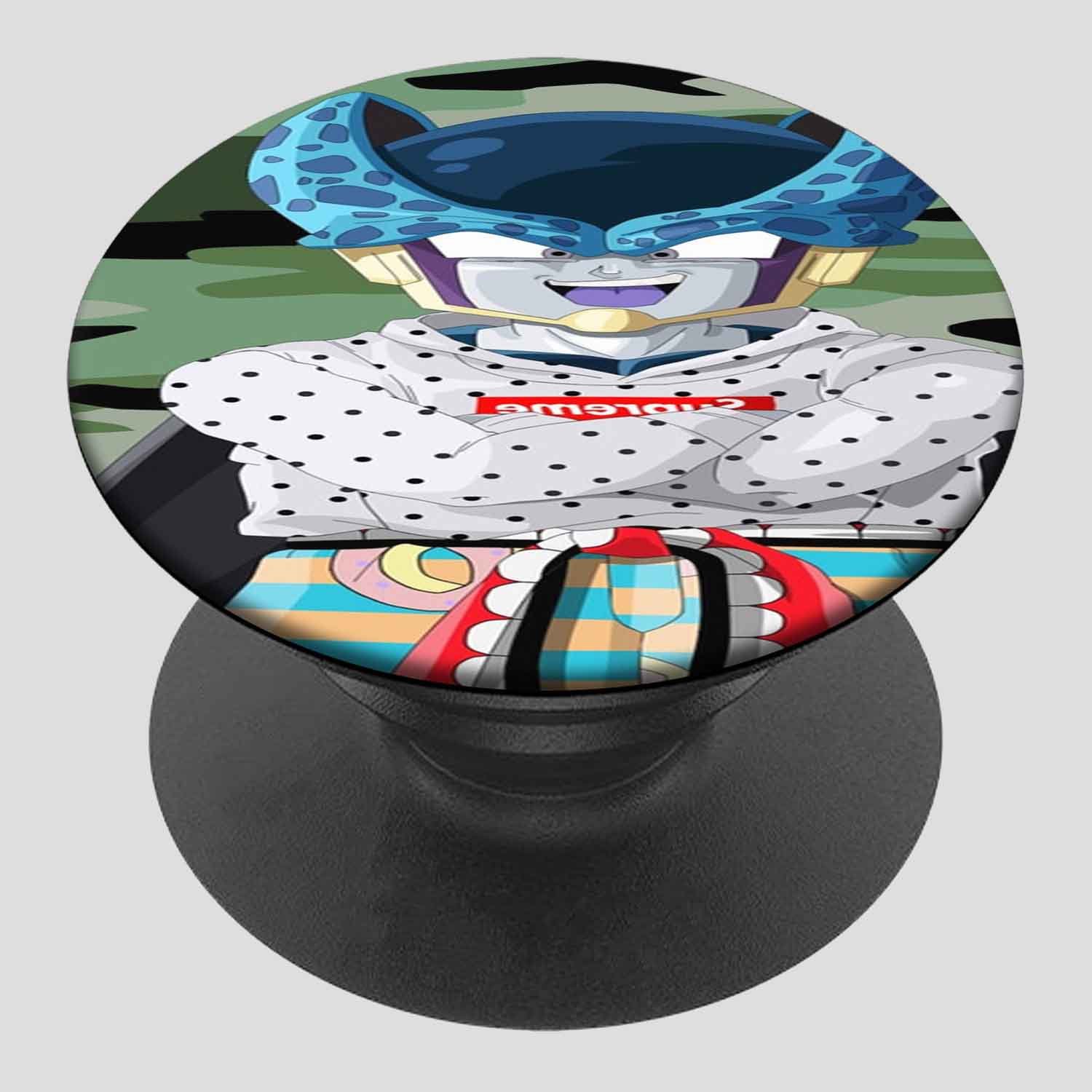 Zavstyle Baby Cell Aliens Camo Dragon Ball Z Pop able Phone Stands Phone Grip
