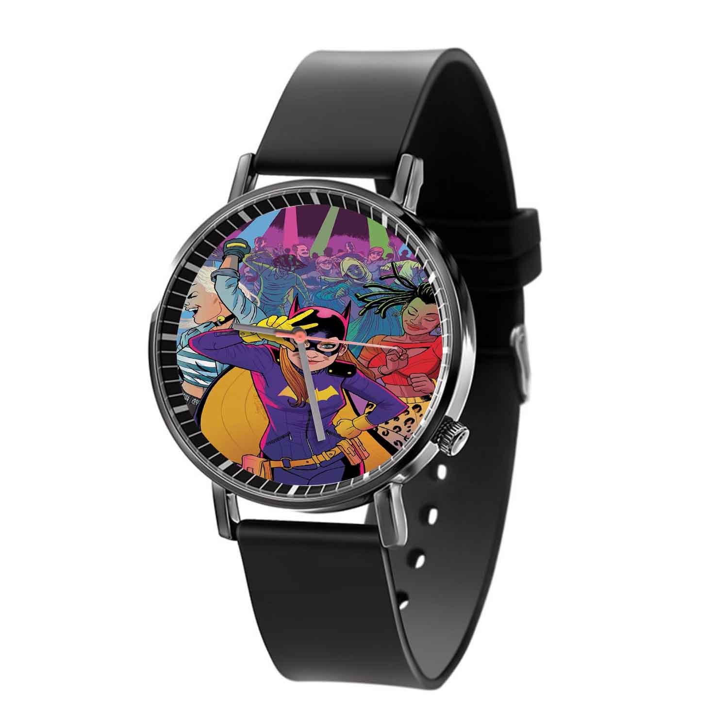 Zavstyle Batgirl DC Comics Art Quartz Watch With Gift Box