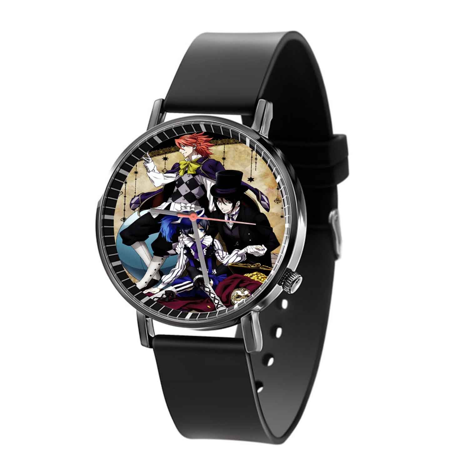 Zavstyle Black Butler 2 Quartz Watch With Gift Box