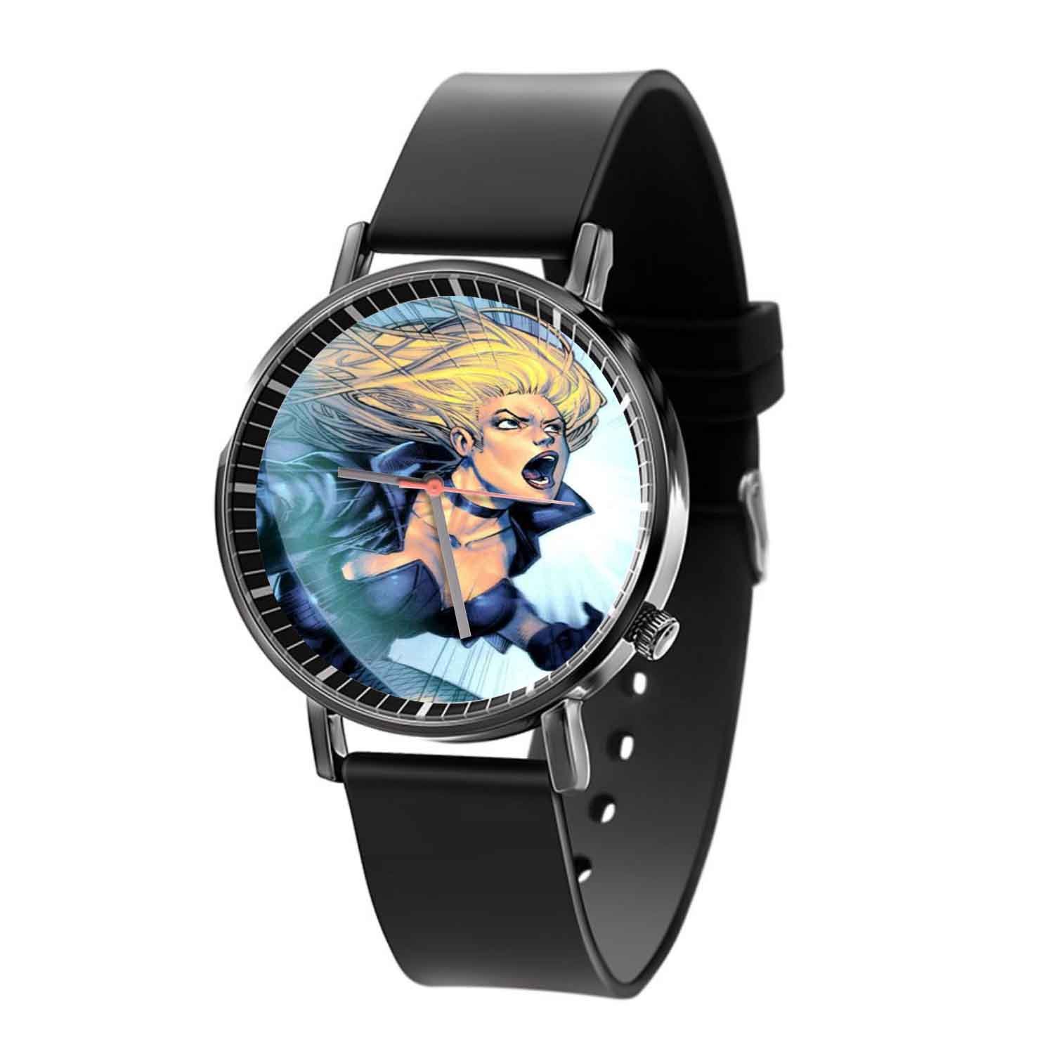 Zavstyle Black Canary DC Comics Quartz Watch With Gift Box