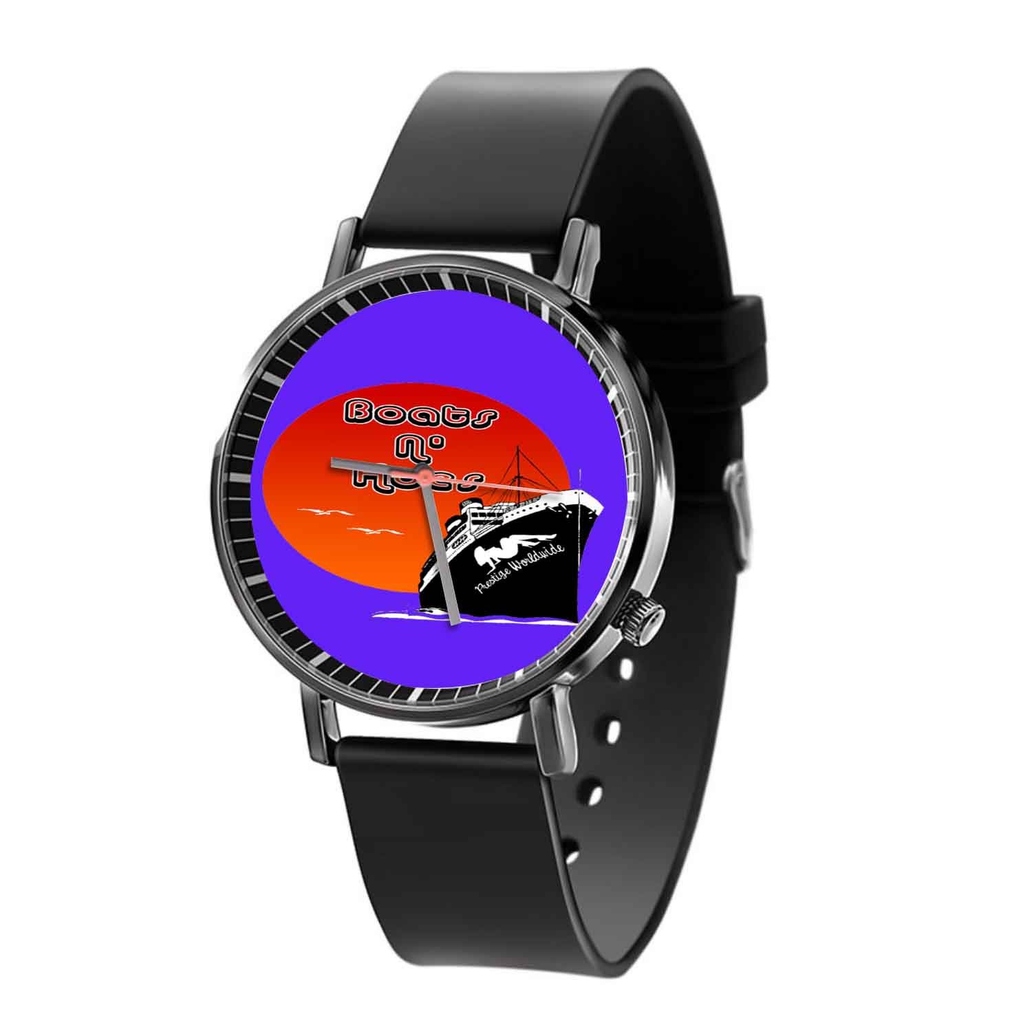 Zavstyle Boats N Hoes Prestige Worldwide Quartz Watch With Gift Box