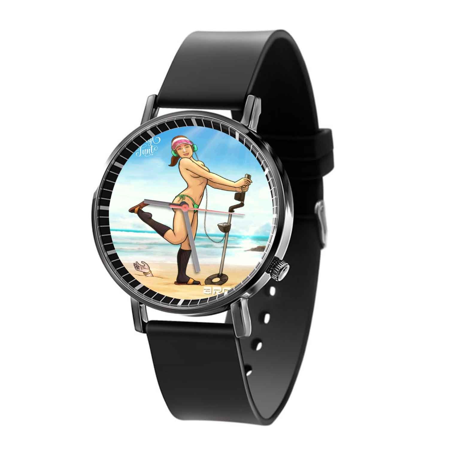 Zavstyle Cheryl Tunt Archer Quartz Watch With Gift Box