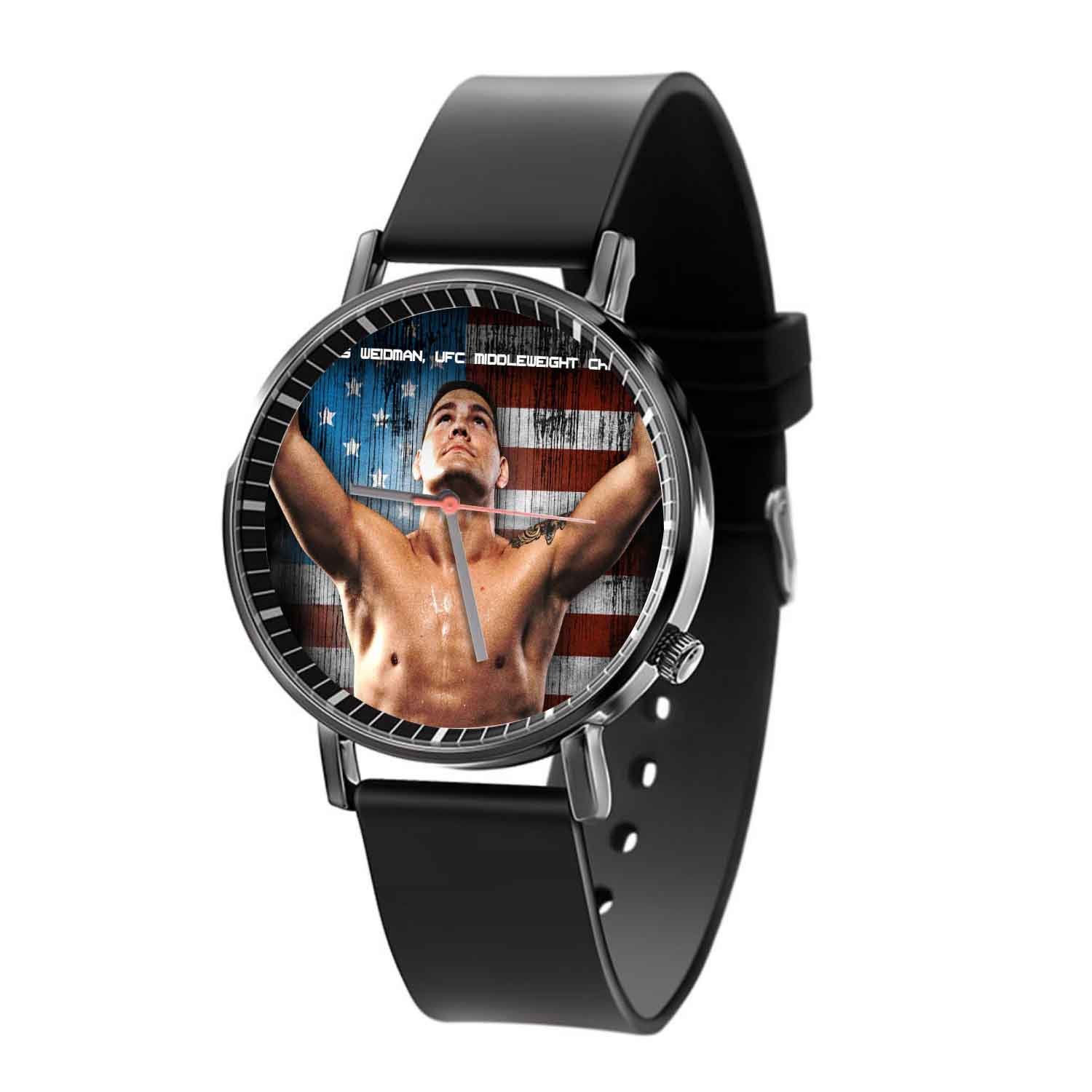 Zavstyle Chris Weidman UFC Great Quartz Watch With Gift Box