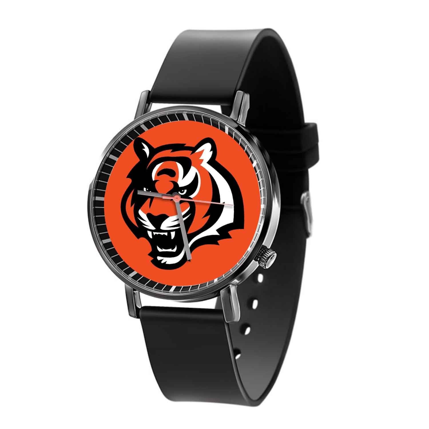 Zavstyle Cincinnati Bengals NFL Art Quartz Watch With Gift Box