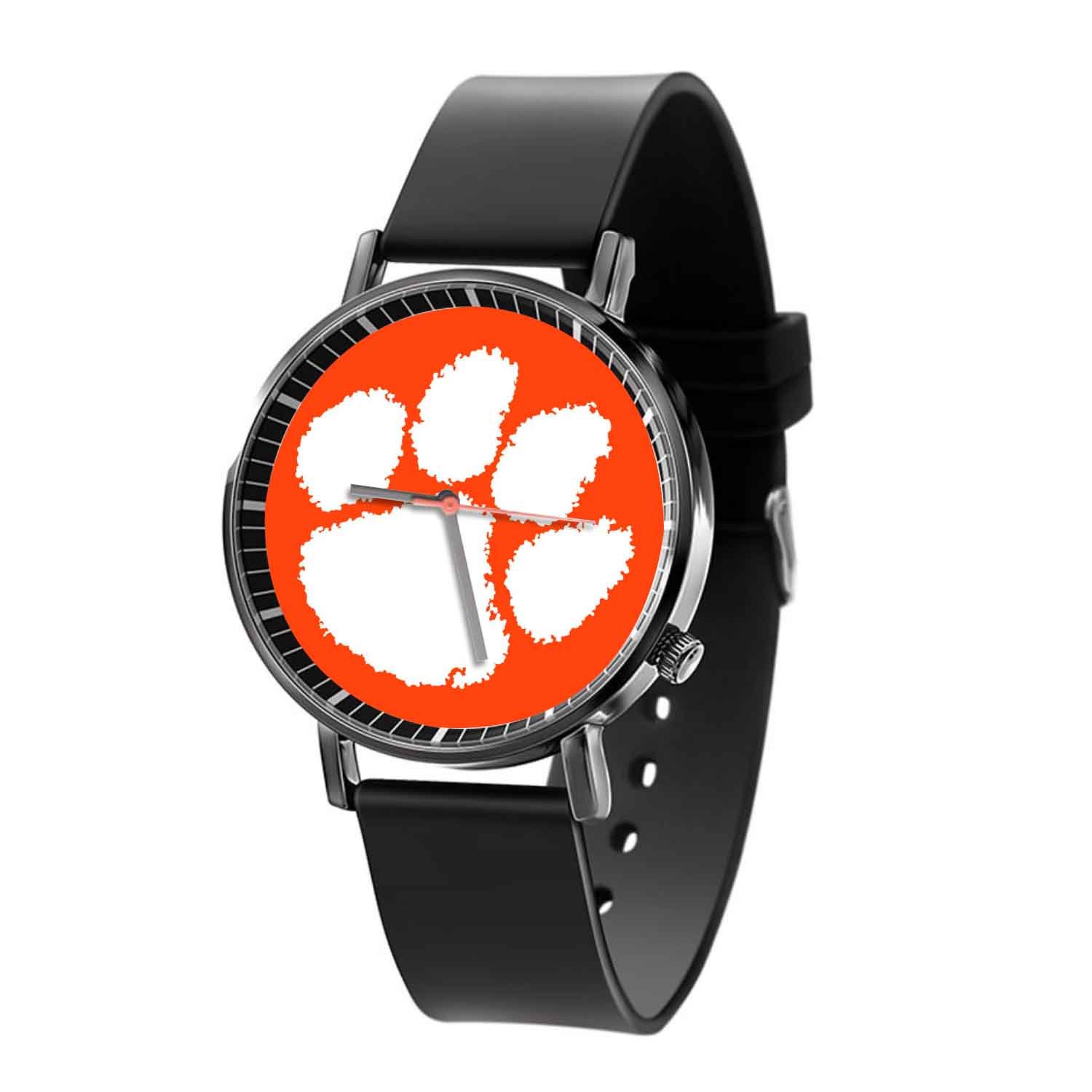 Zavstyle Clemson Tigers Art Quartz Watch With Gift Box