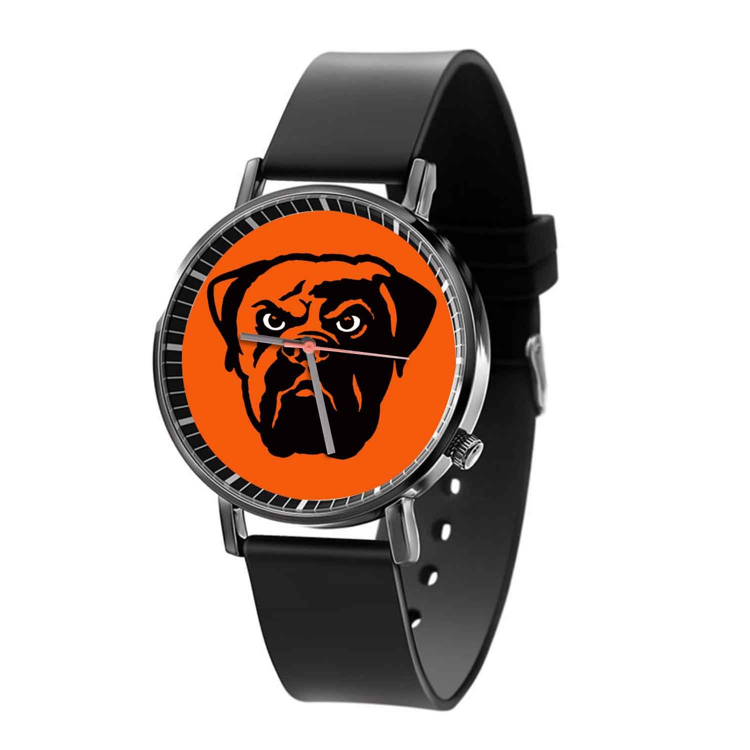 Zavstyle Cleveland Browns NFL Art Quartz Watch With Gift Box
