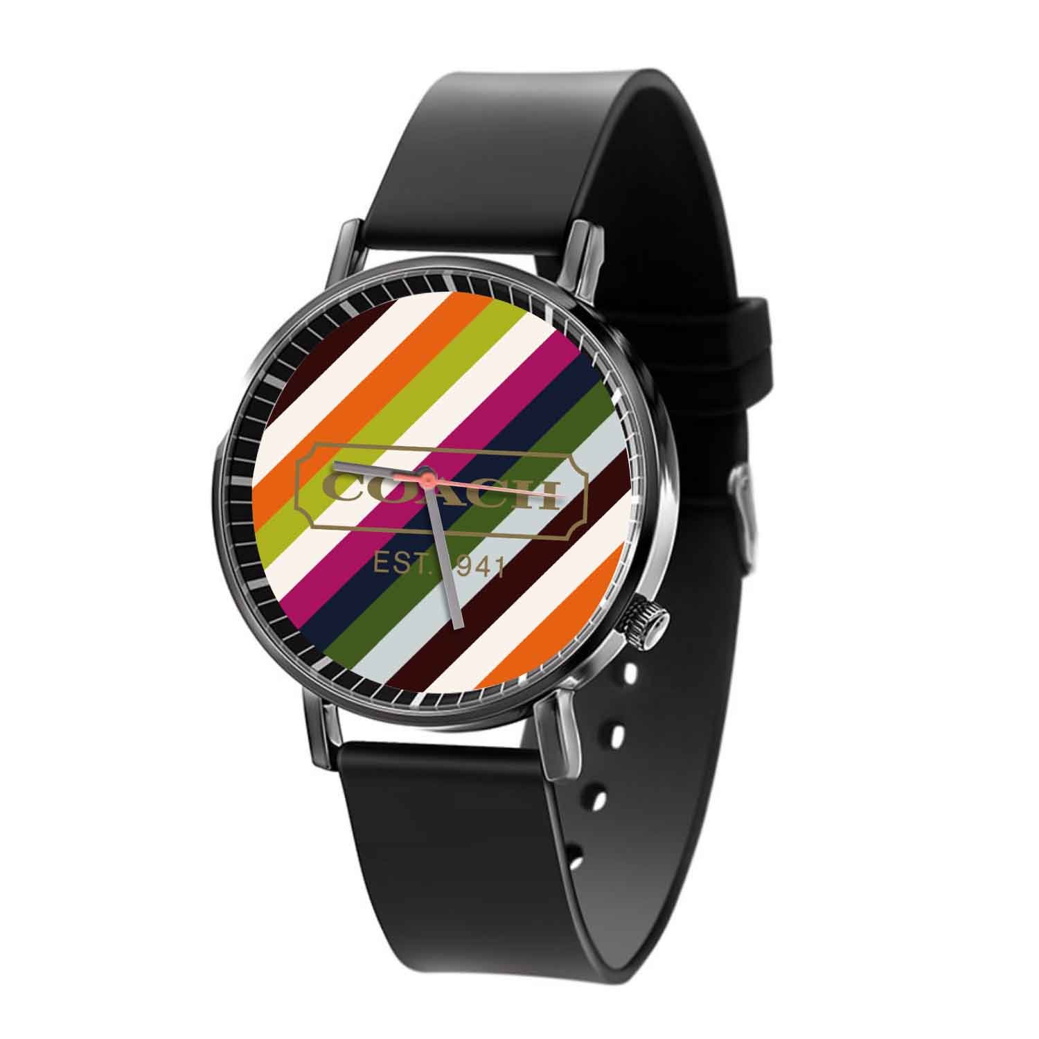 Zavstyle Coach Quartz Watch With Gift Box