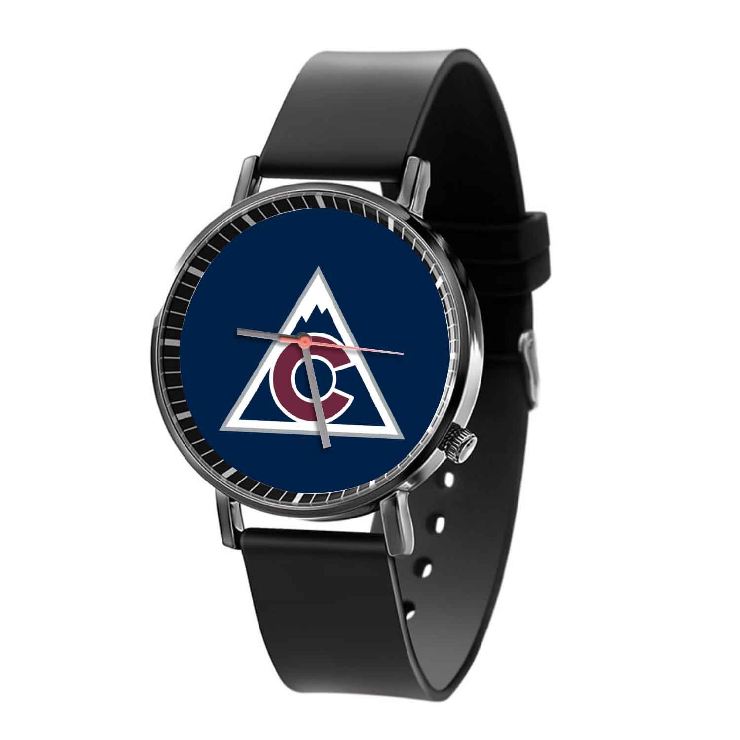 Zavstyle Colorado Avalanche NHL Art Quartz Watch With Gift Box