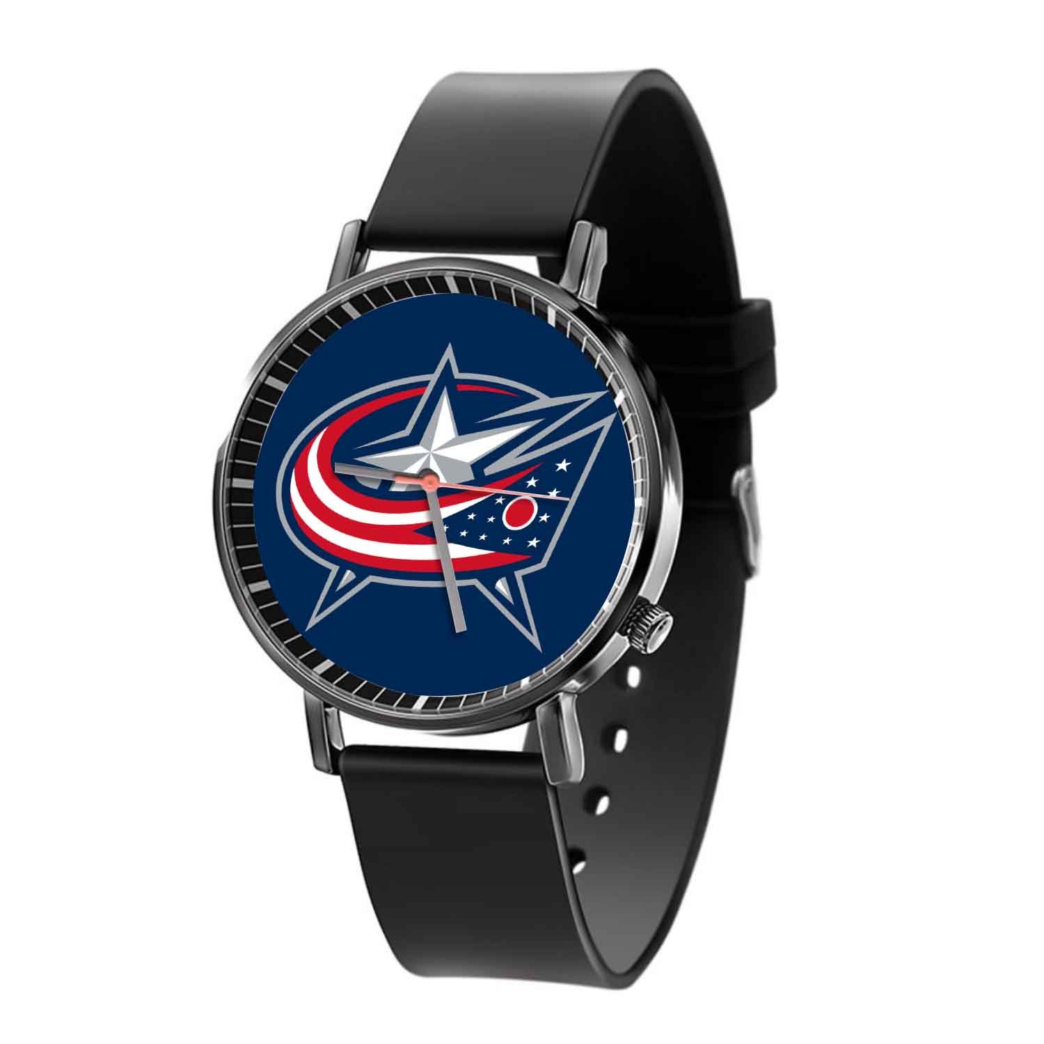 Zavstyle Columbus Blue Jackets NHL Quartz Watch With Gift Box