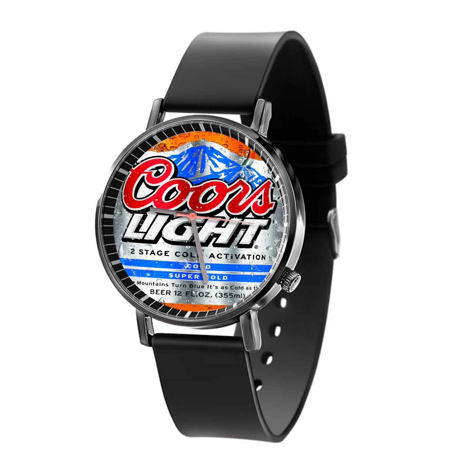 Zavstyle Coors Light Beer Cold Quartz Watch With Gift Box