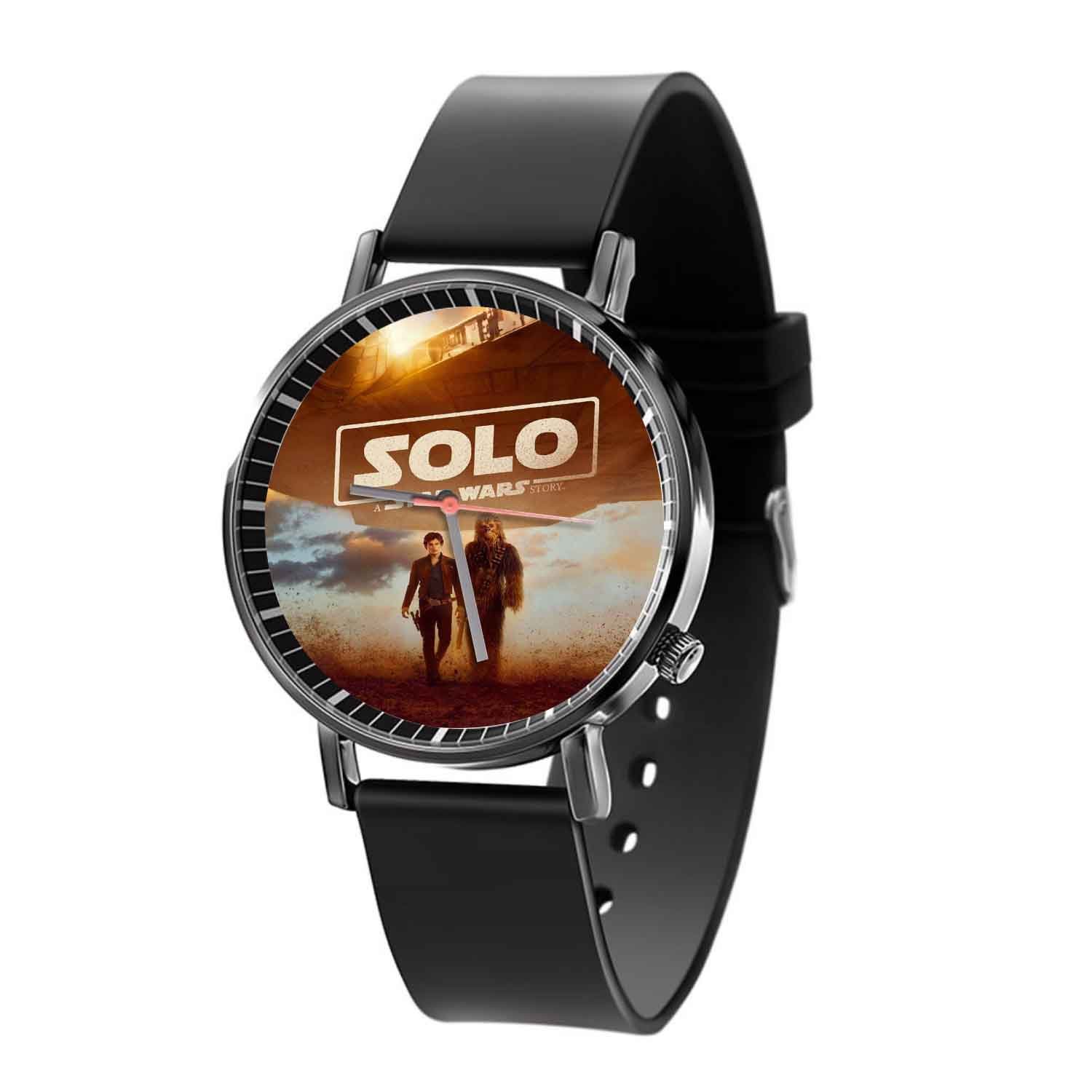 Zavstyle Han Solo poster movie star wars Quartz Watch With Gift Box