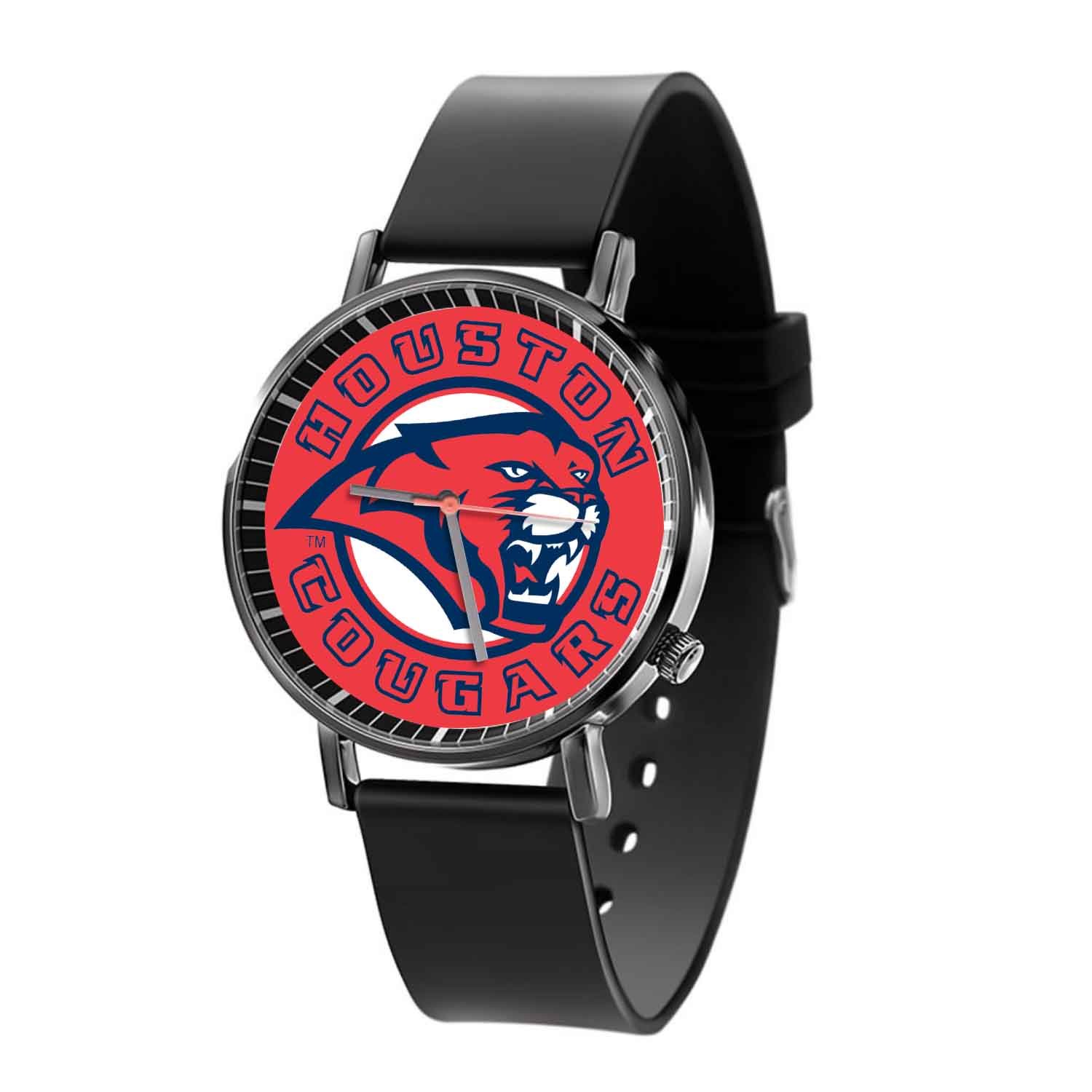 Zavstyle Houston Cougars Art Quartz Watch With Gift Box