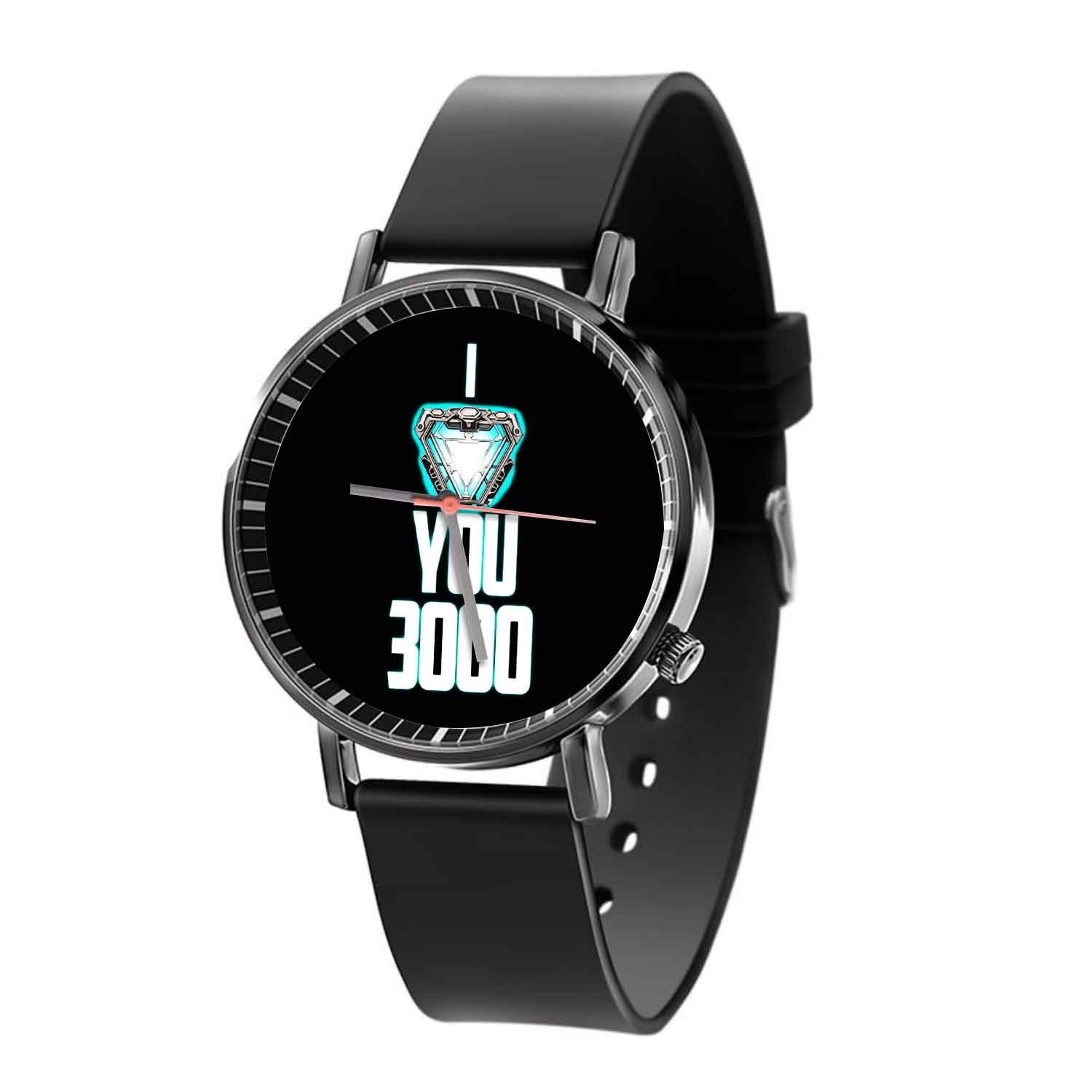Zavstyle Iron Man I Love you 3000 Quartz Watch With Gift Box