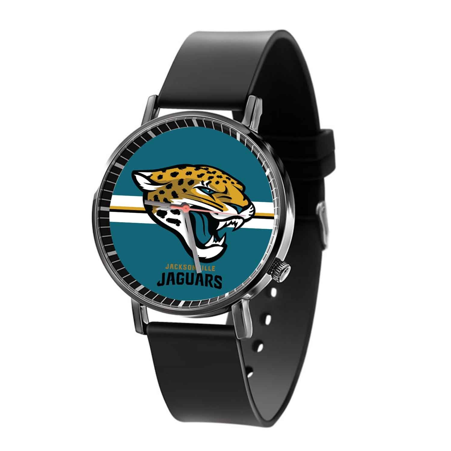 Zavstyle Jacksonville Jaguars NFL Quartz Watch With Gift Box