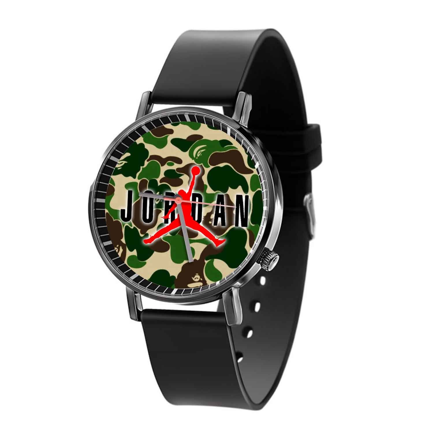 Zavstyle Jordan Camo Quartz Watch With Gift Box