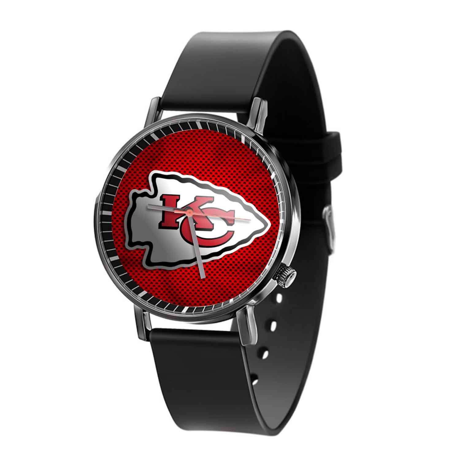 Zavstyle Kansas City Chiefs NFL Quartz Watch With Gift Box