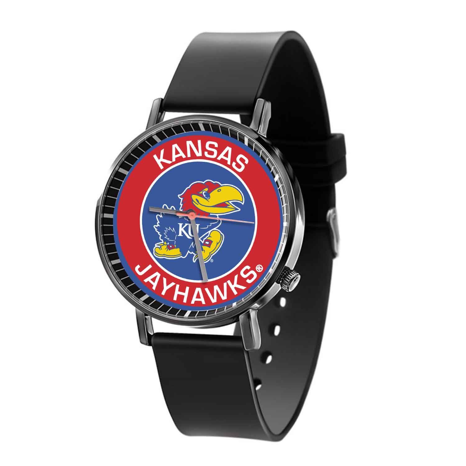 Zavstyle Kansas Jayhawks Quartz Watch With Gift Box