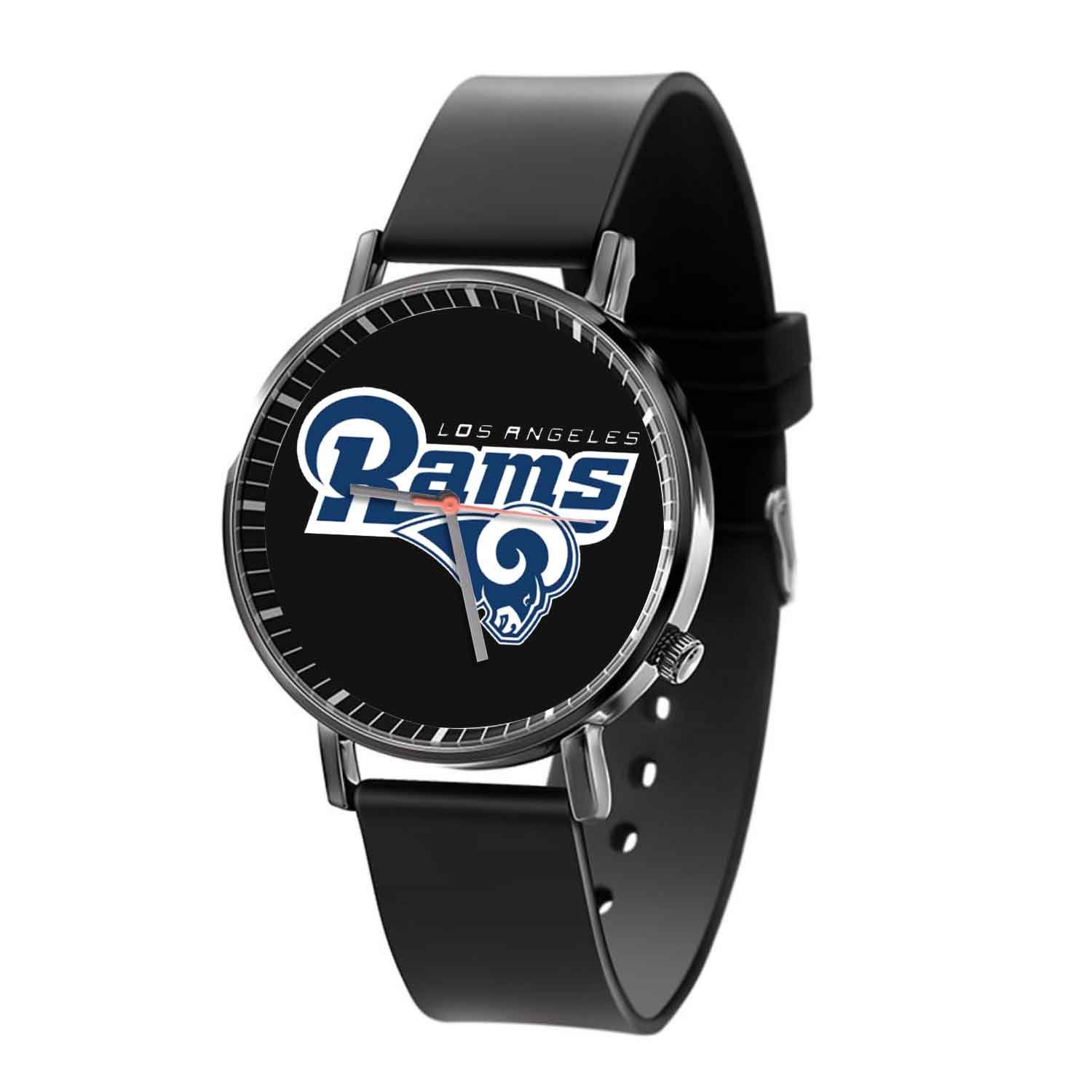 Zavstyle Los Angeles Rams NFL Art Quartz Watch With Gift Box
