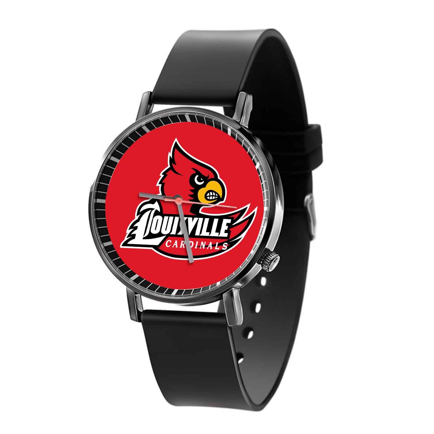 Zavstyle Louisville Cardinals Quartz Watch With Gift Box