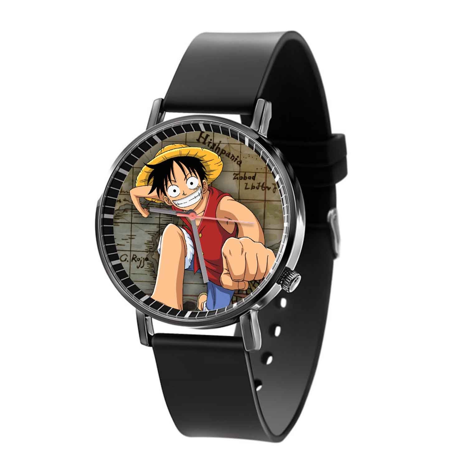 Zavstyle Luffy One Piece Quartz Watch With Gift Box