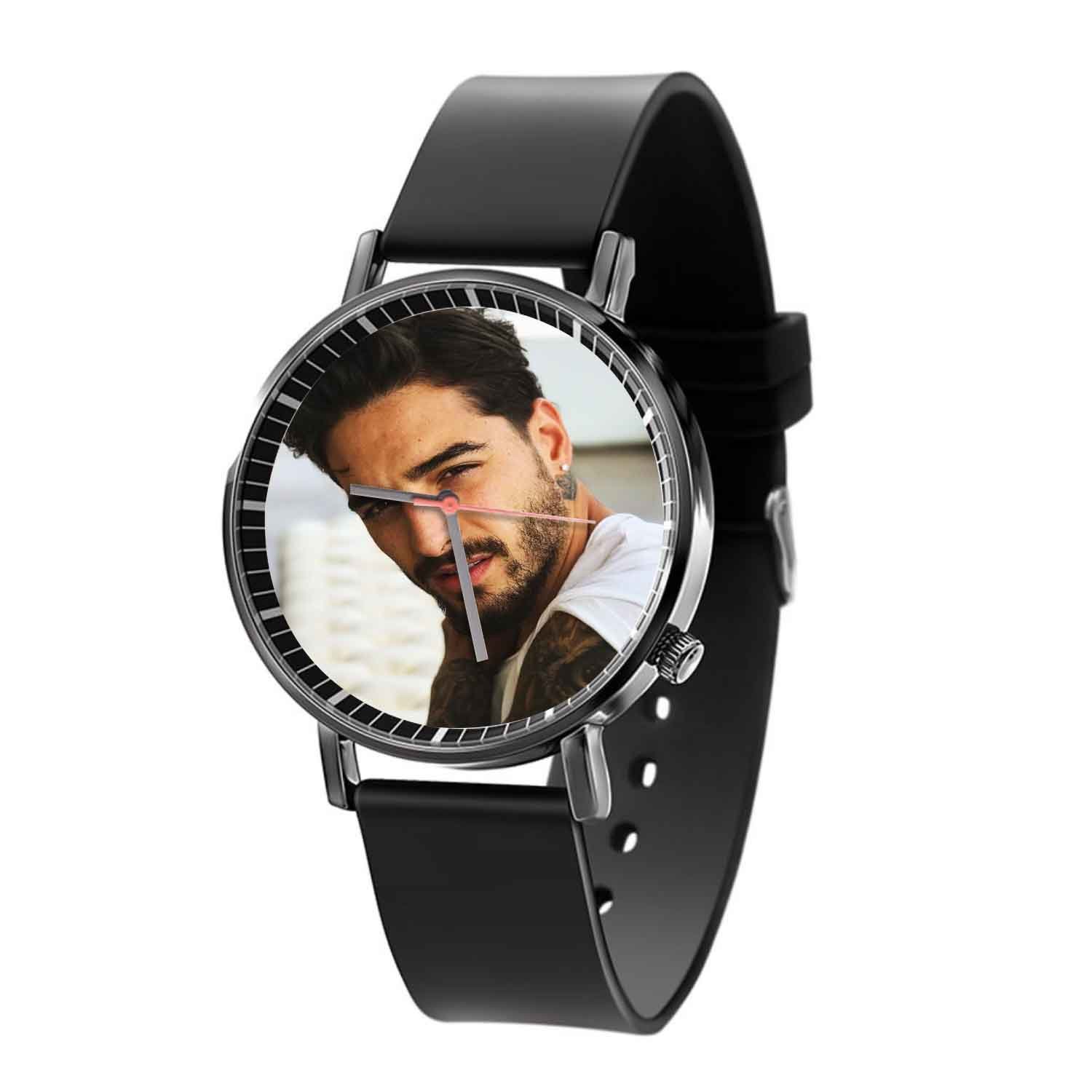 Zavstyle Maluma Art Quartz Watch With Gift Box