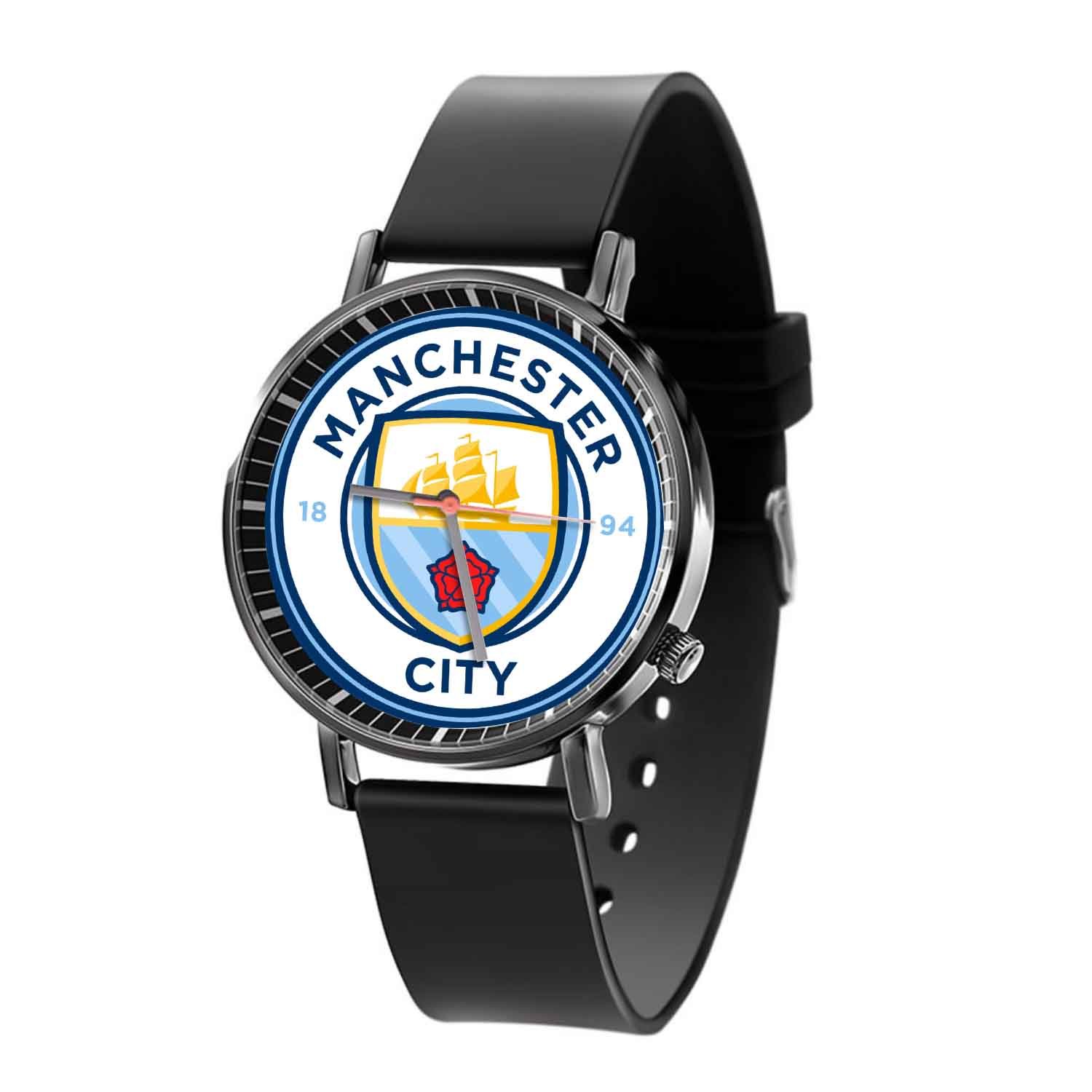 Zavstyle Manchester City FC Quartz Watch With Gift Box