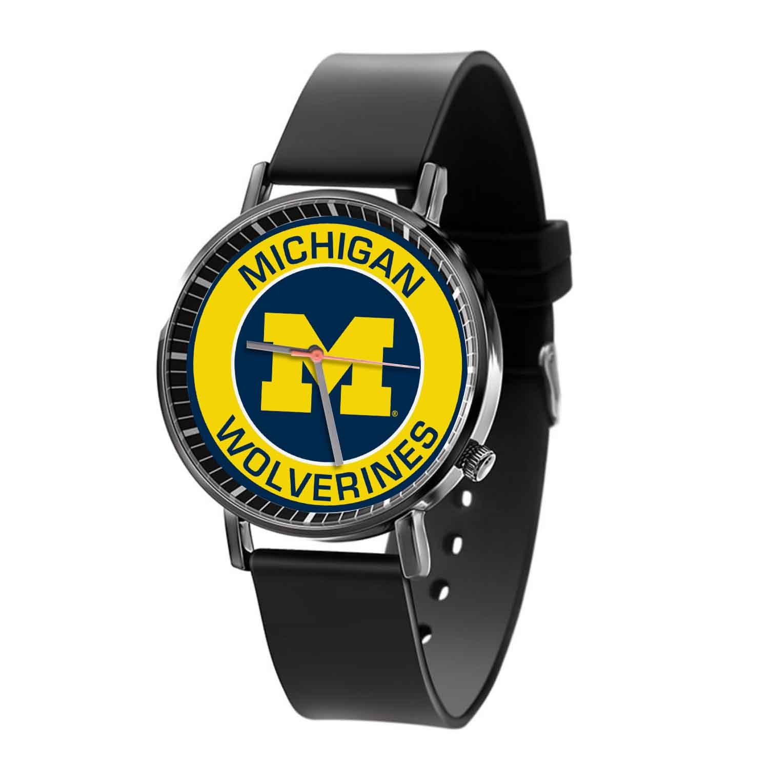 Zavstyle Michigan Wolverines Quartz Watch With Gift Box
