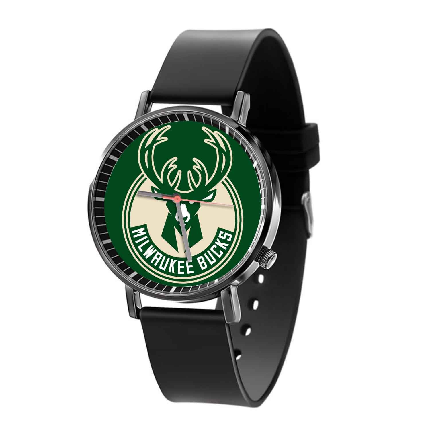 Zavstyle Milwaukee Bucks NBA Art Quartz Watch With Gift Box