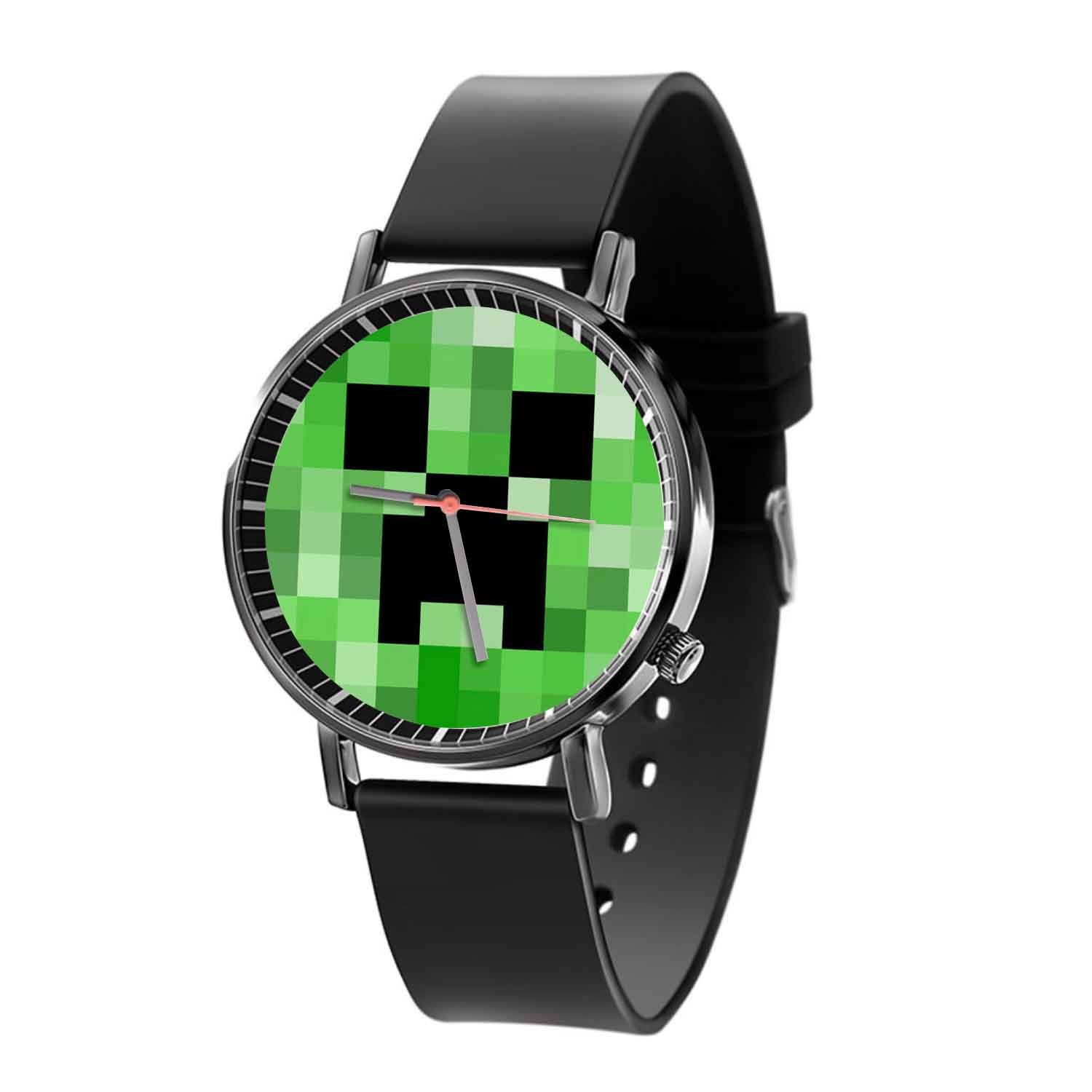 Zavstyle Minecraft Art Quartz Watch With Gift Box