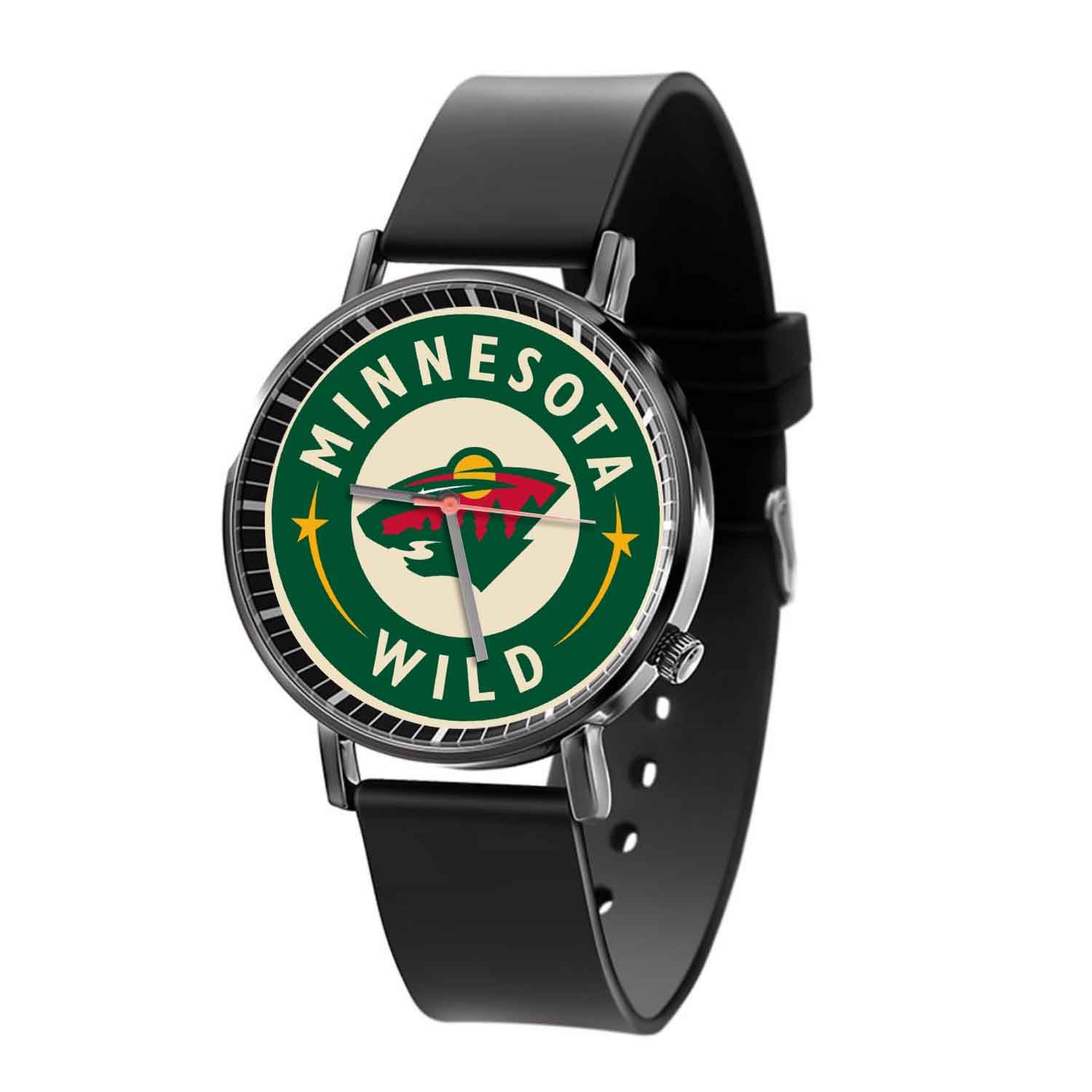 Zavstyle Minnesota Wild NHL Quartz Watch With Gift Box