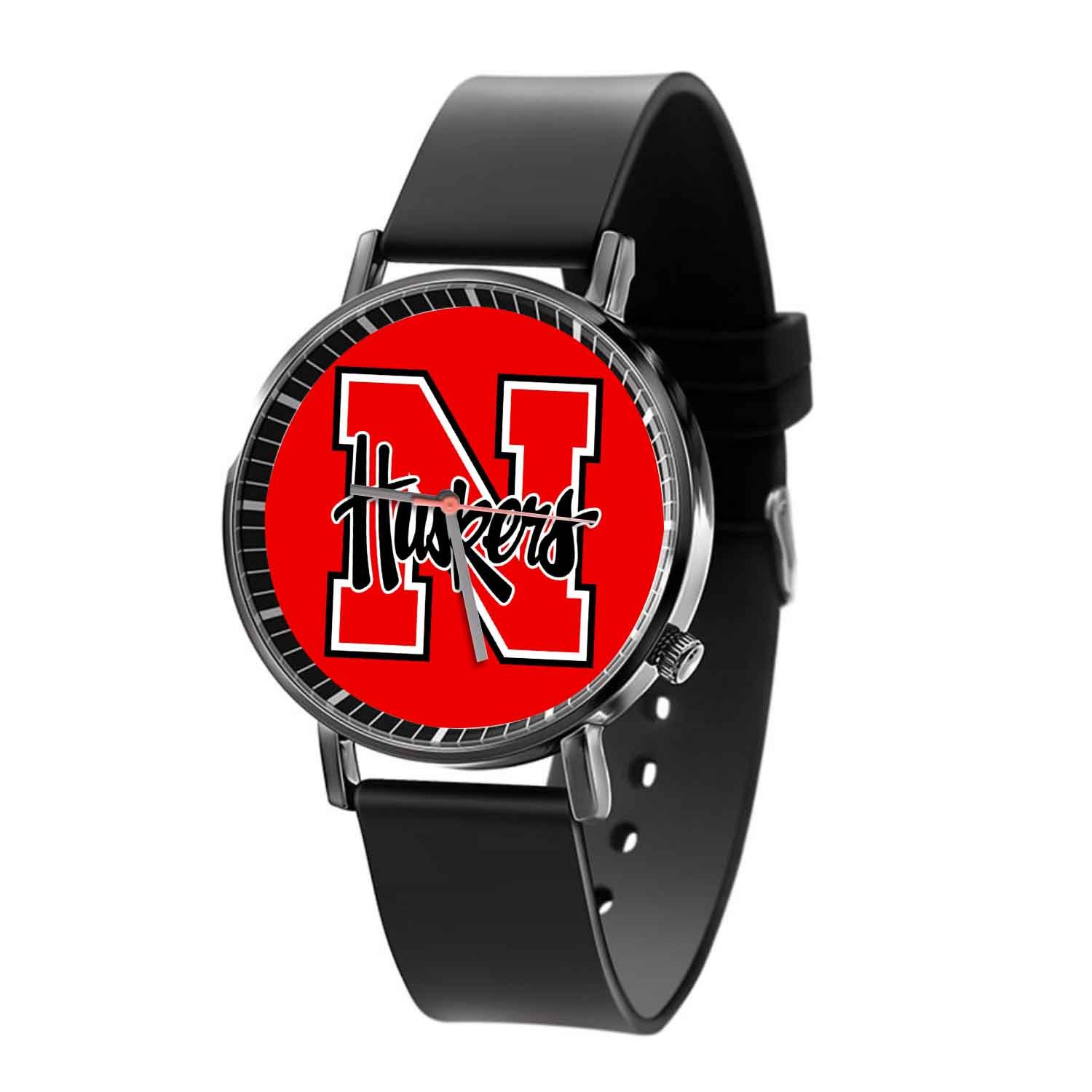 Zavstyle Nebraska Cornhusker Quartz Watch With Gift Box