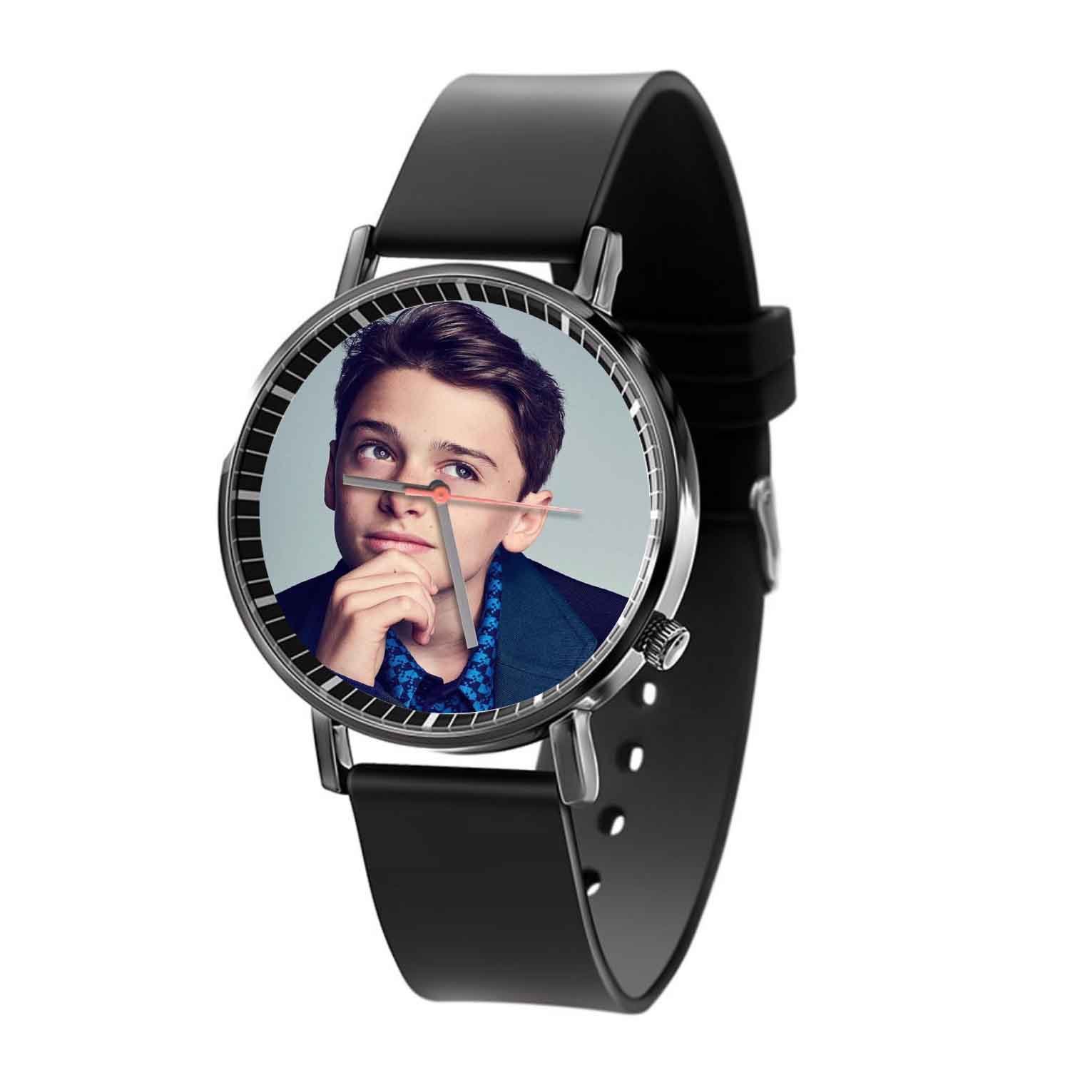Zavstyle Noah Schnapp Quartz Watch With Gift Box