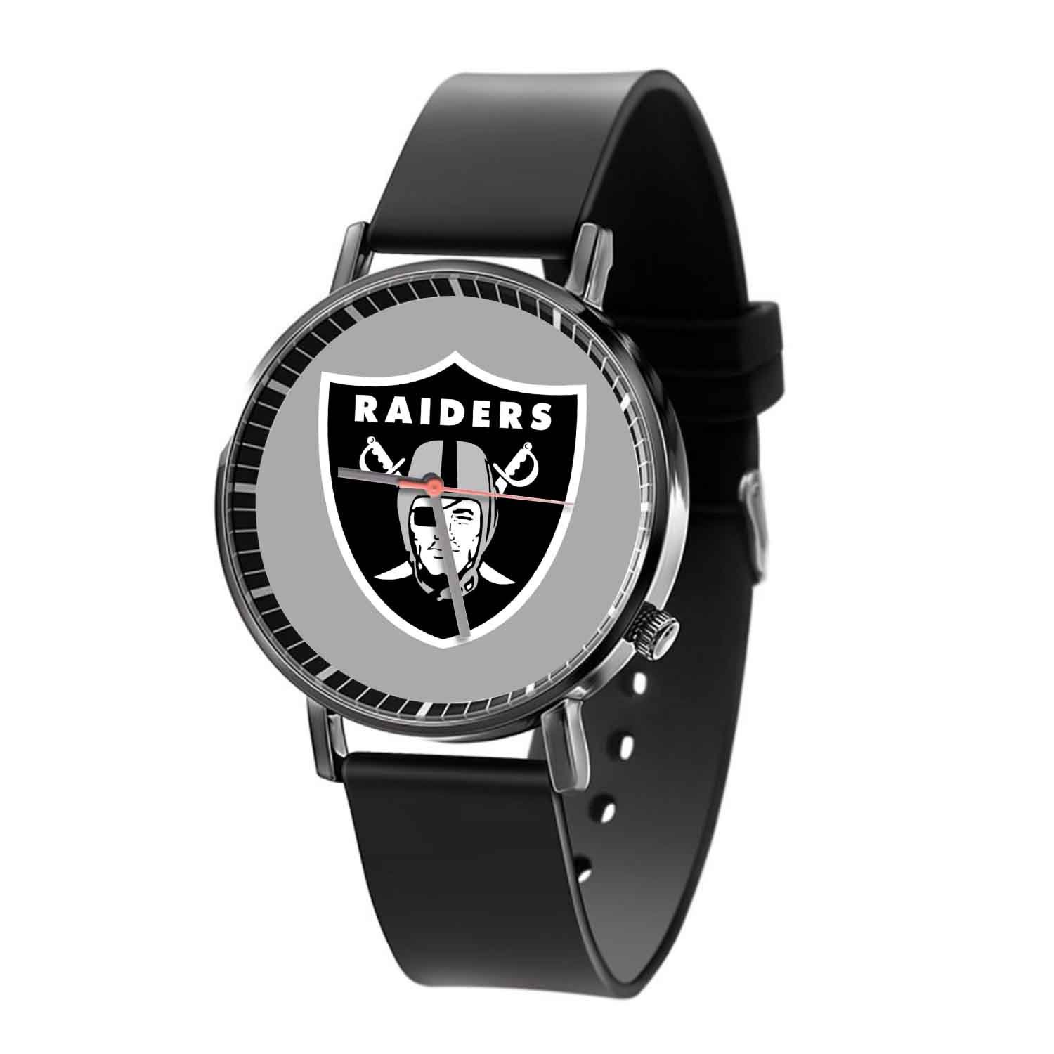 Zavstyle Oakland Raiders NFL Art Quartz Watch With Gift Box