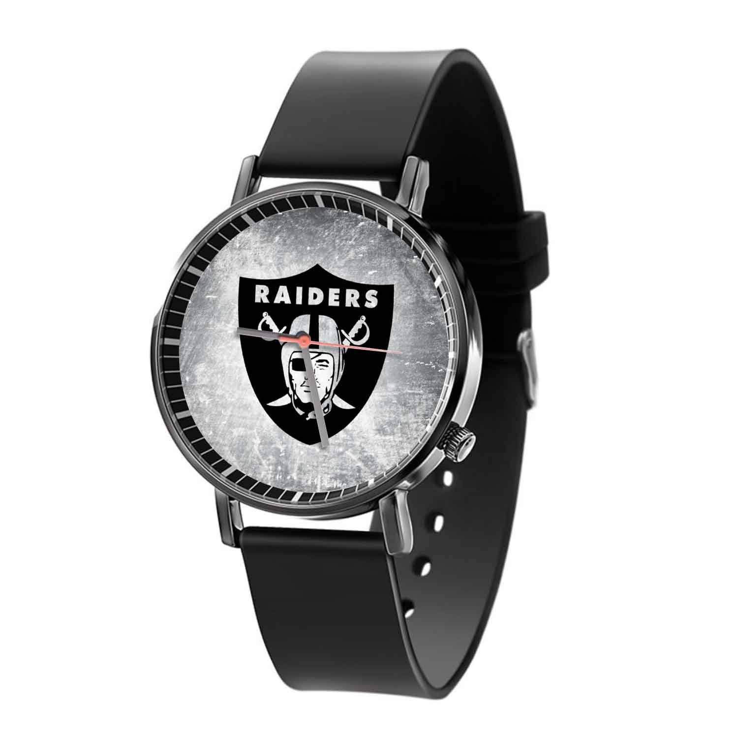 Zavstyle Oakland Raiders NFL Quartz Watch With Gift Box