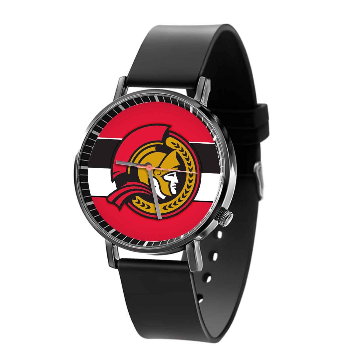 Zavstyle Ottawa Senators NHL Art Quartz Watch With Gift Box