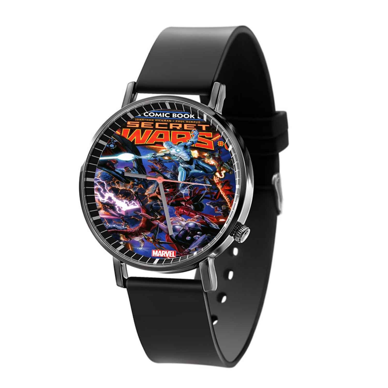 Zavstyle Secret Wars Marvel Comic Quartz Watch With Gift Box