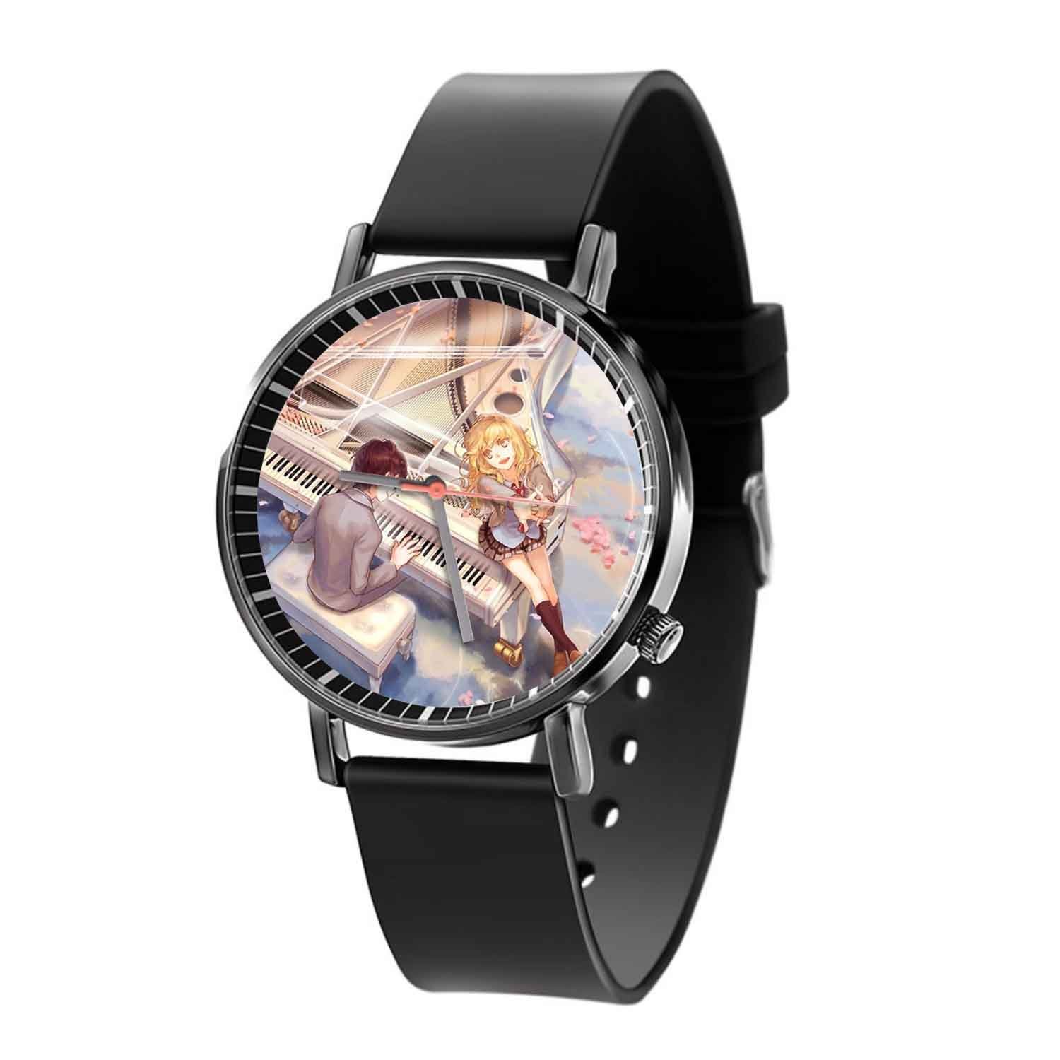 Zavstyle Shigatsu wa Kimi no Uso Your Lie in April Arts Quartz Watch With Gift Box