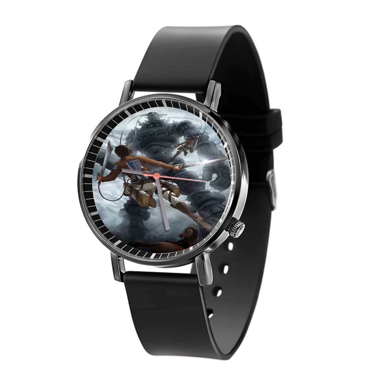 Zavstyle Shingeki no Kyozou Attack on Titan Quartz Watch With Gift Box