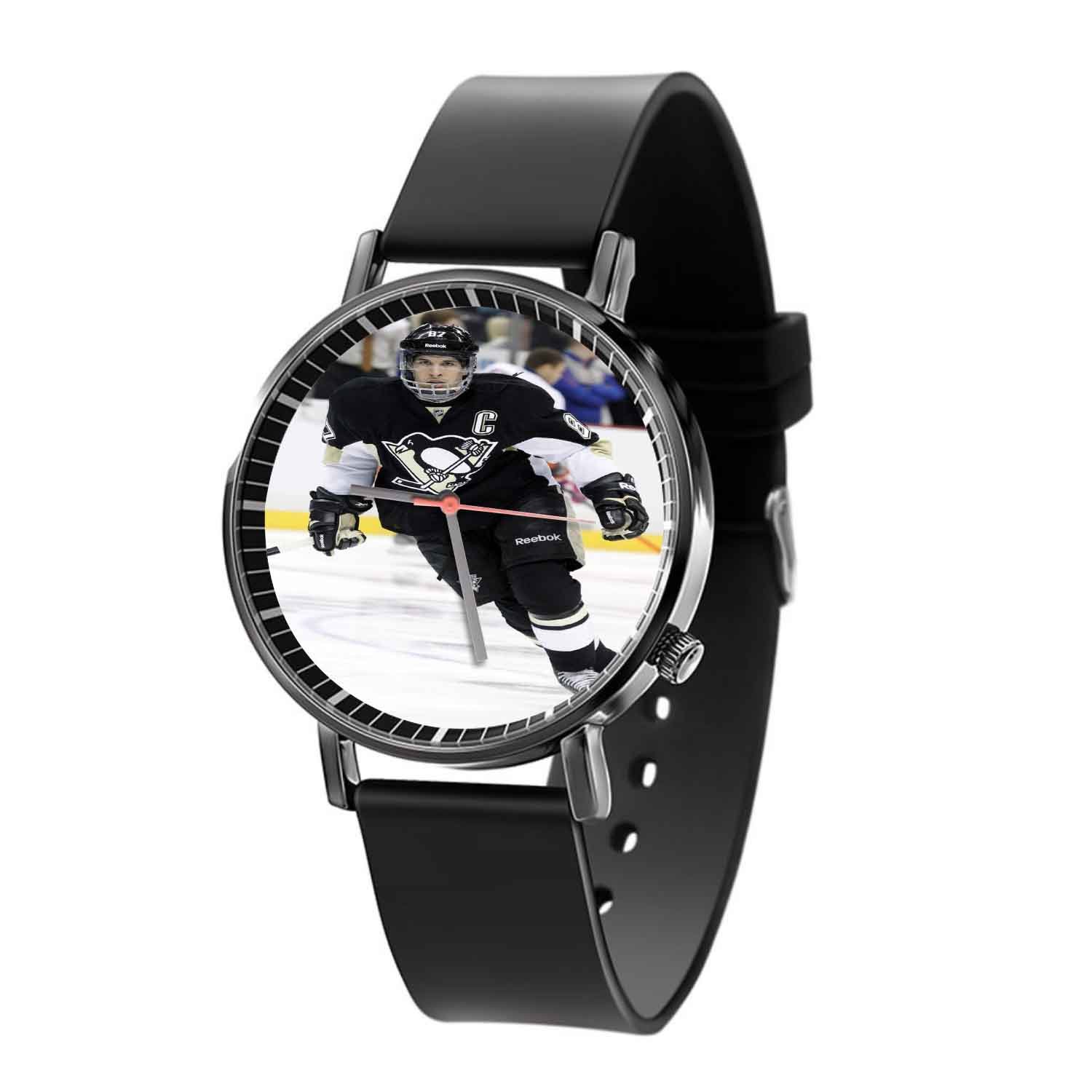 Zavstyle Sidney Crosby Arts Quartz Watch With Gift Box