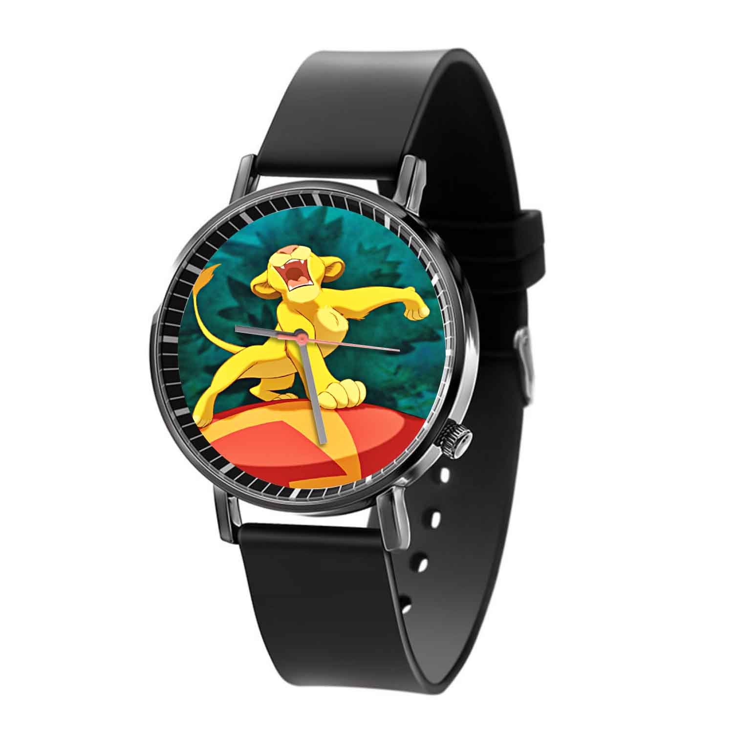 Zavstyle Simba The Lion King Disney Arts Quartz Watch With Gift Box