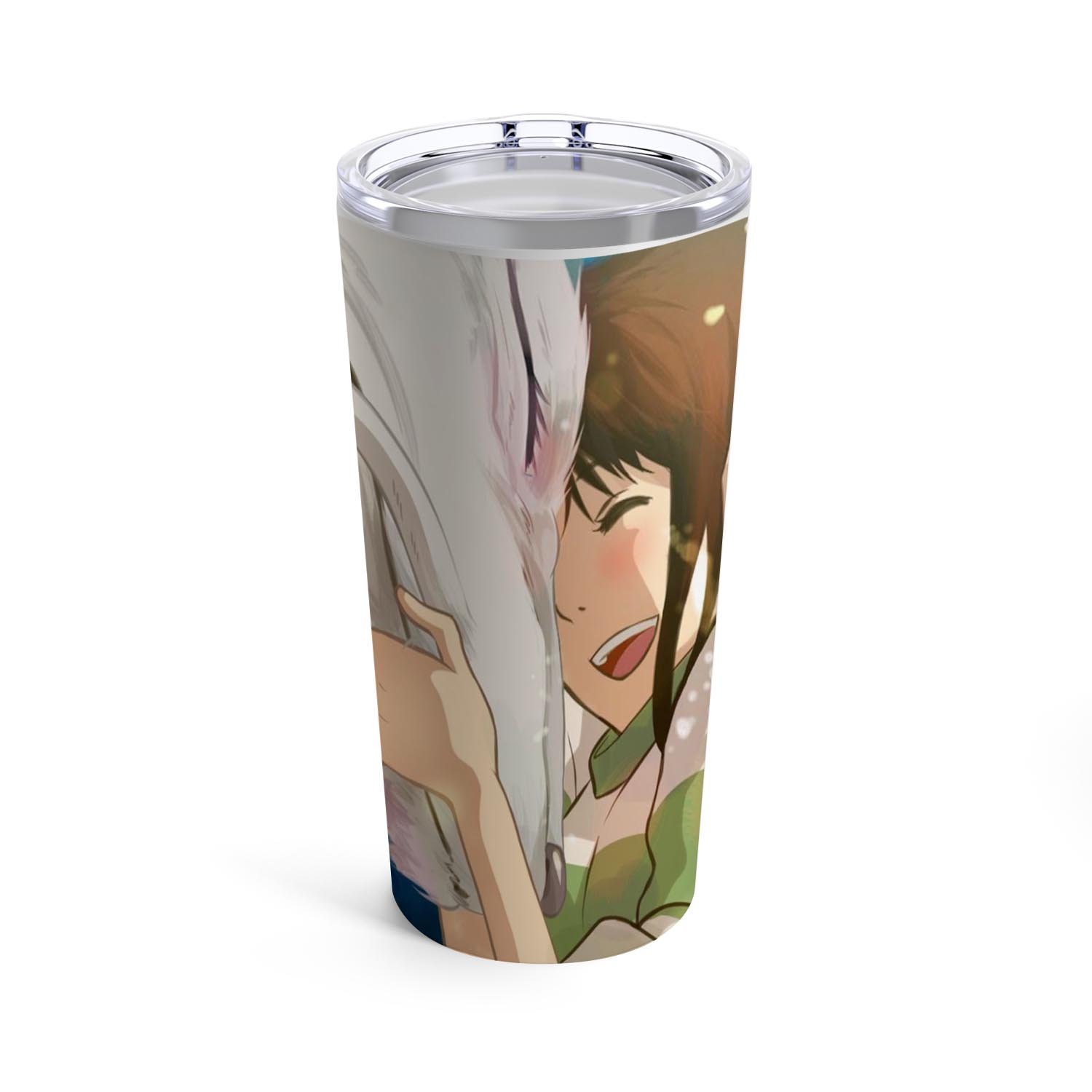 Zavstyle Spirited Away Haku and Chihiro Tumbler Stainless Steel 20oz